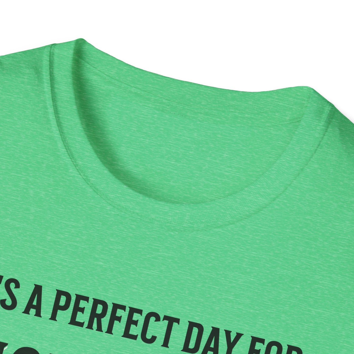 It's A Perfect Day For Pickleball. Unisex Softstyle T-Shirt