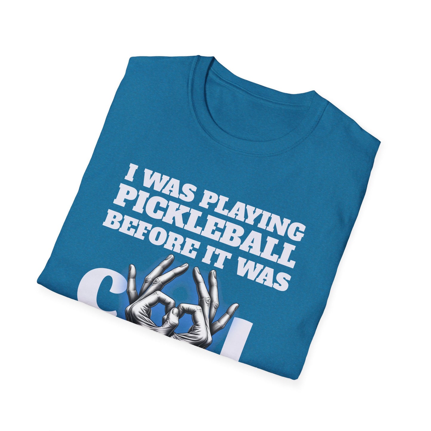 I was playing. Pickleball Tee.