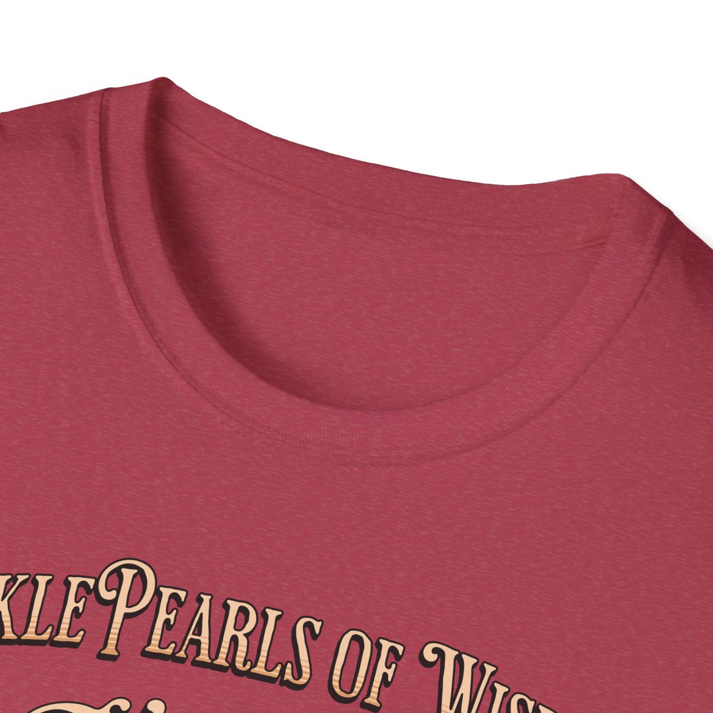 PicklePearls Of Wisdom. Pickleball Tee.