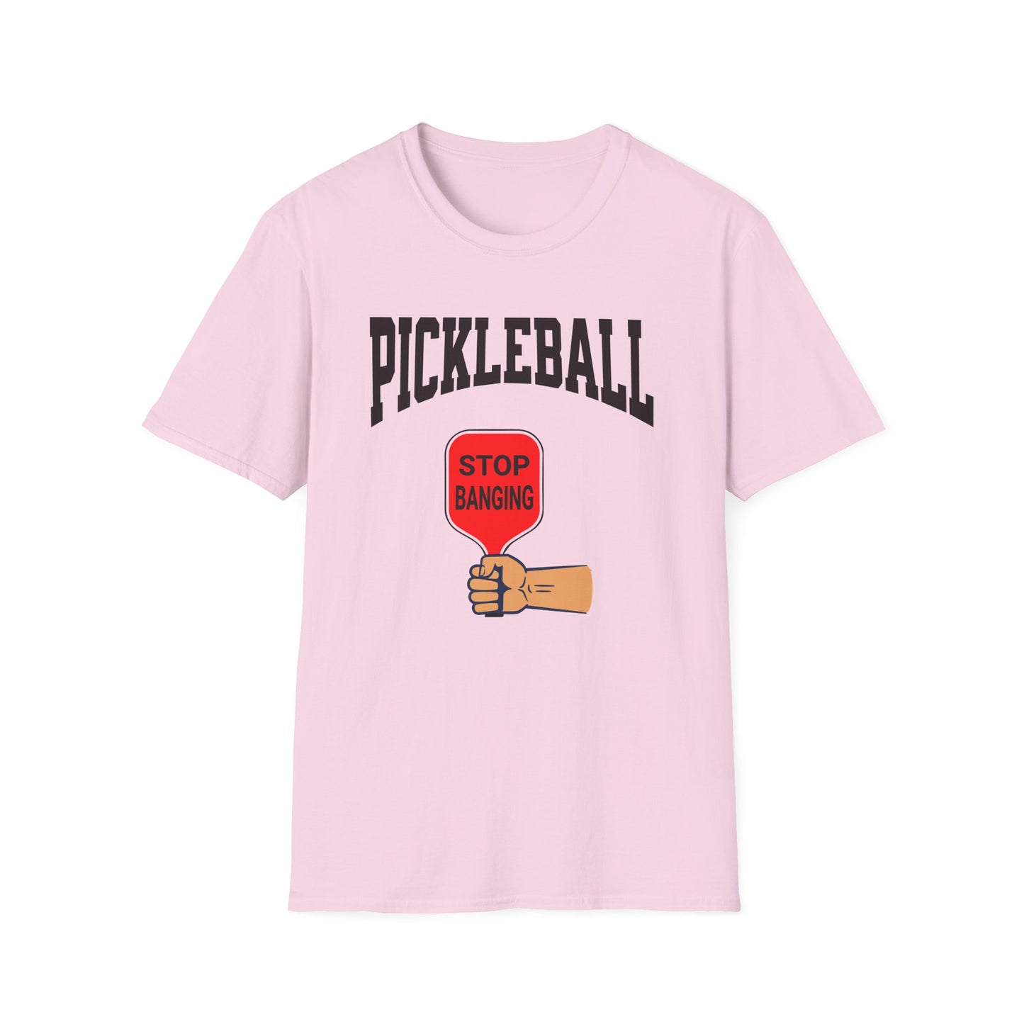 Stop Banging. Pickleball Tee.