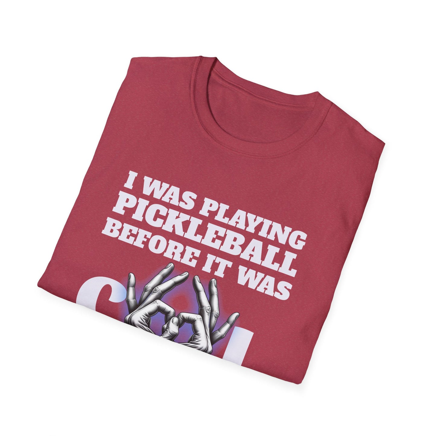 I was playing. Pickleball Tee.