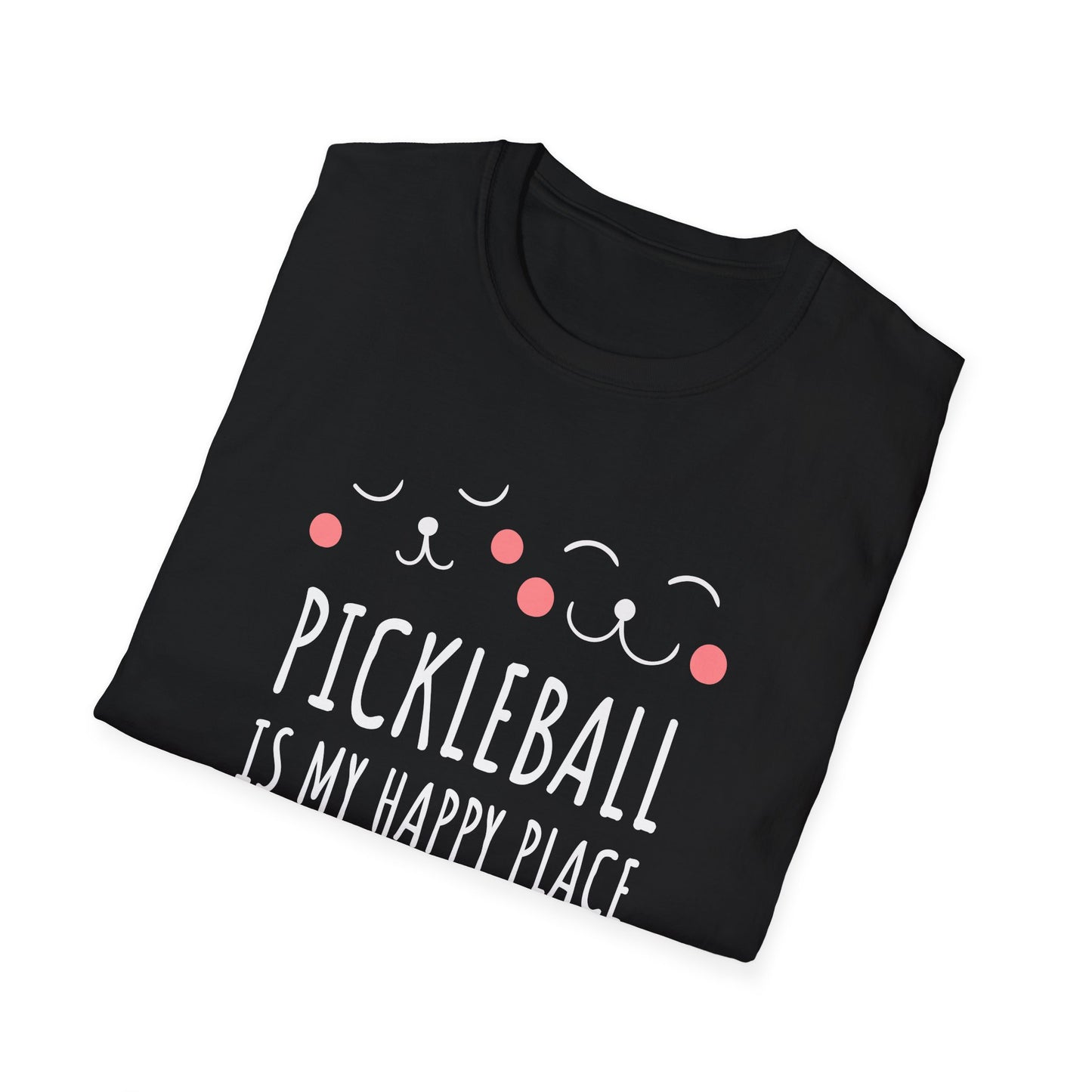 Pickleball is My Happy Place. Pickleball Tee.