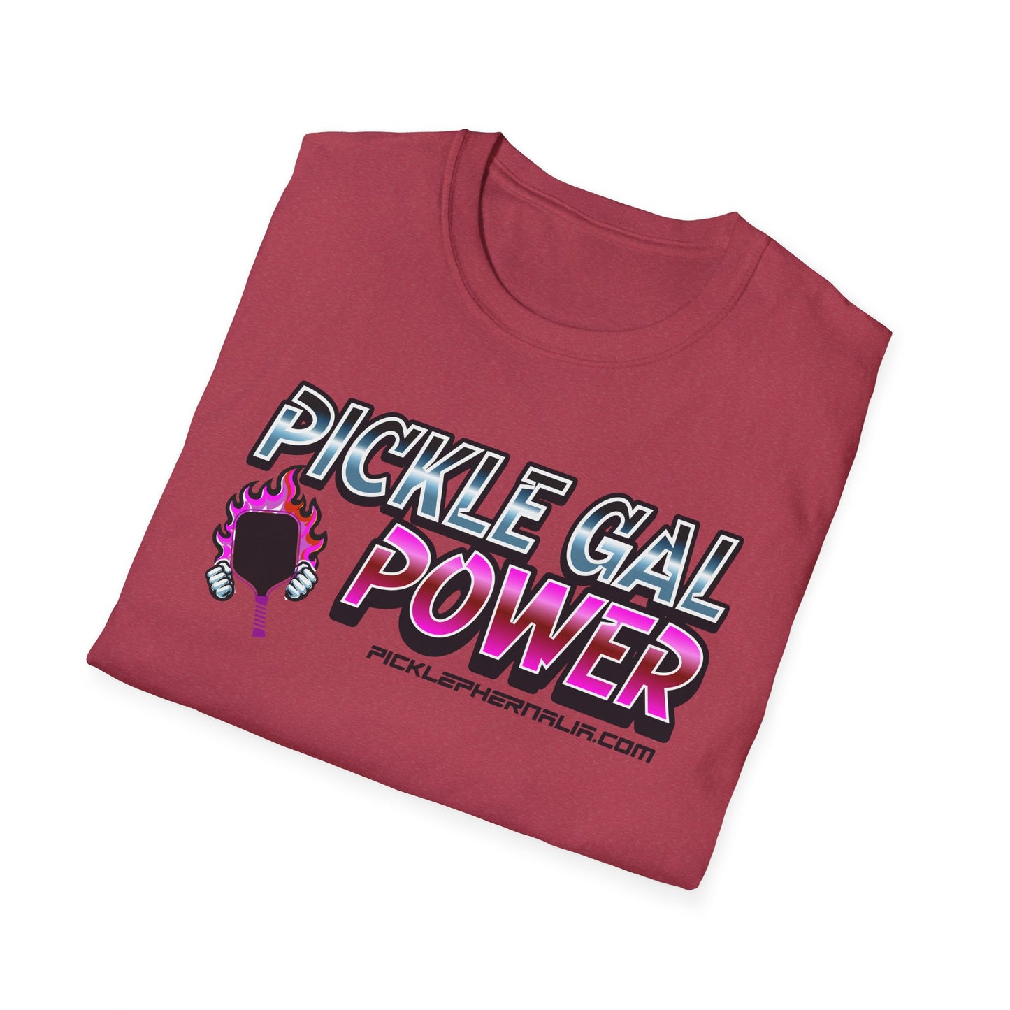 Pickle Gal Power. Pickleball Tee.