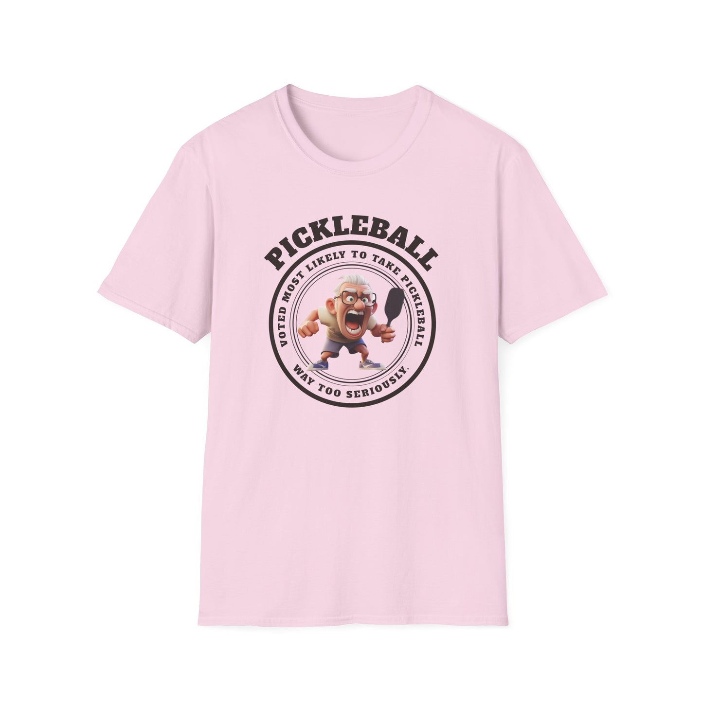 Voted Most Likely. Pickleball Tee.