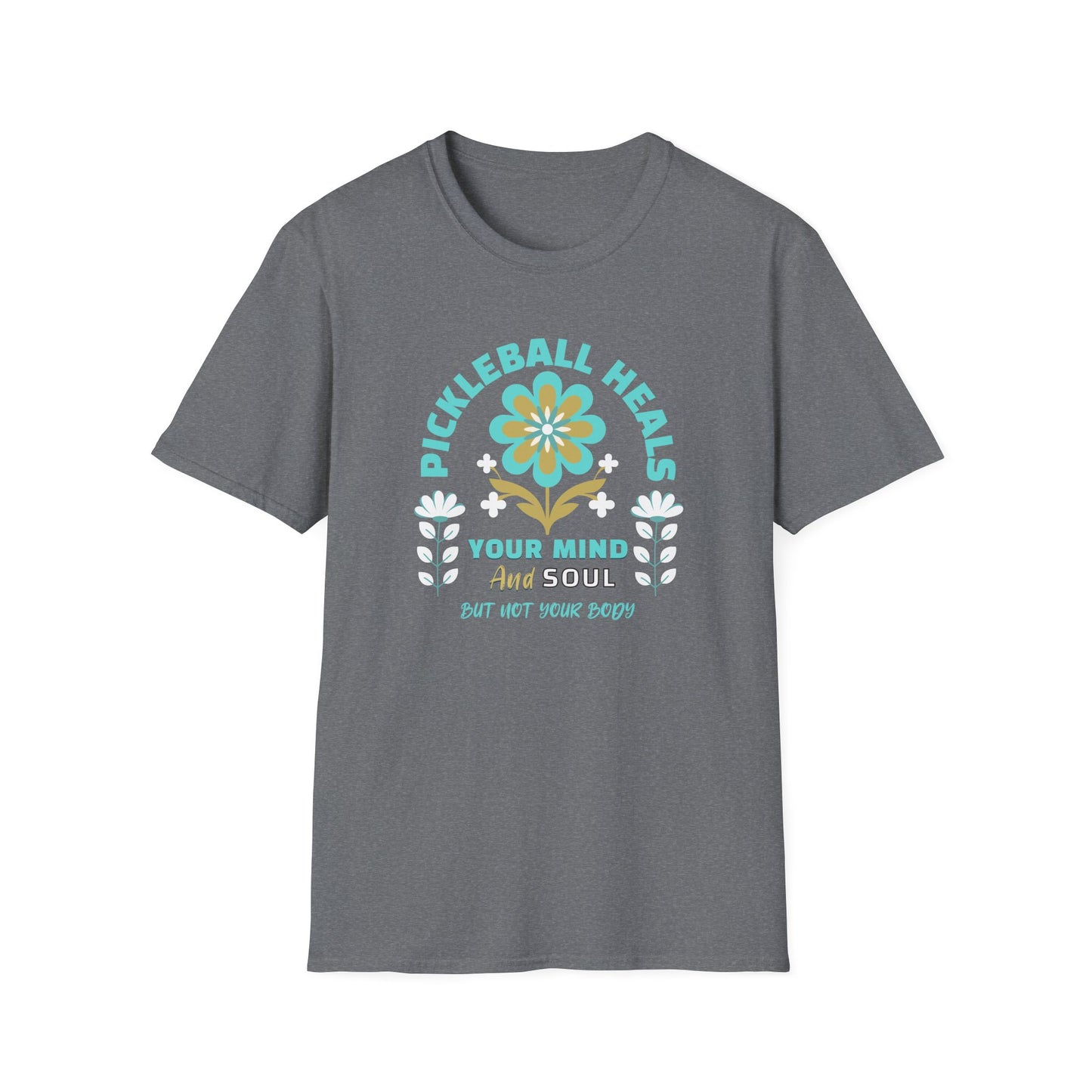 Pickleball Heals. Pickleball Tee.