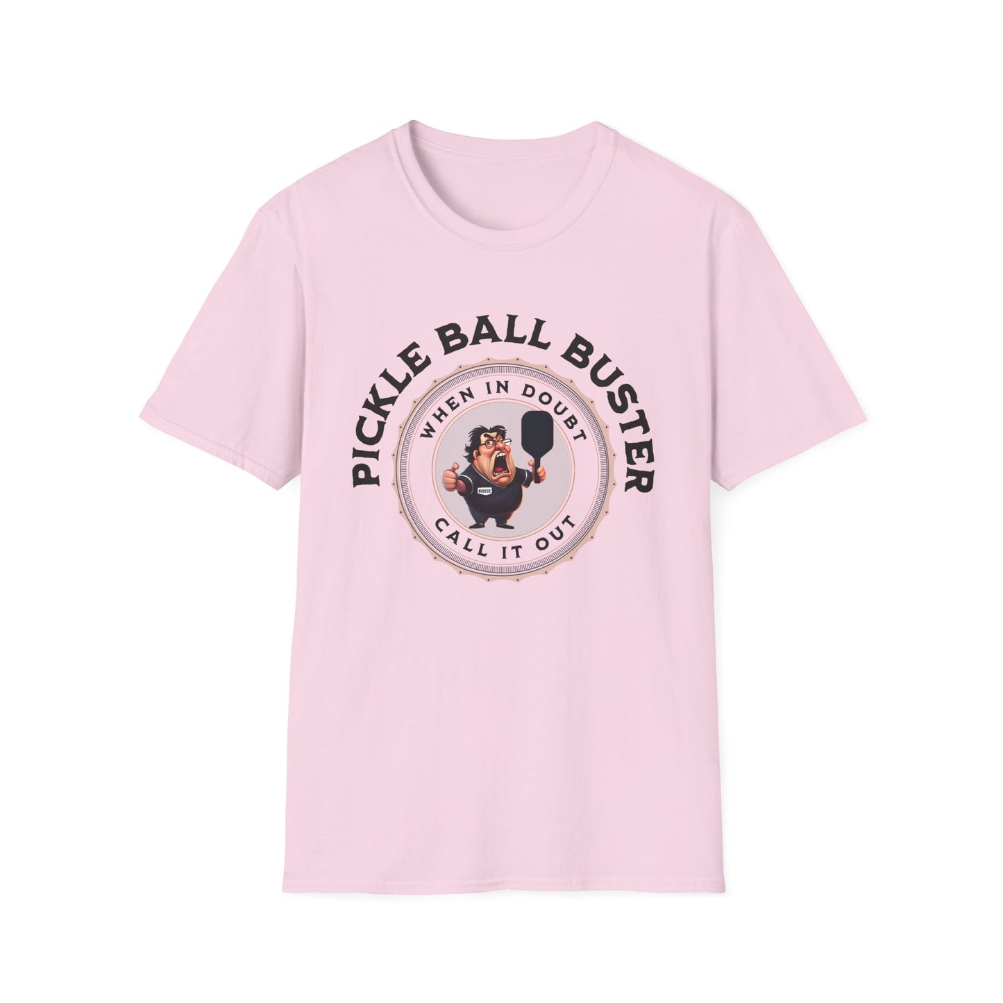 Pickle Ball Buster. Pickleball Tee.