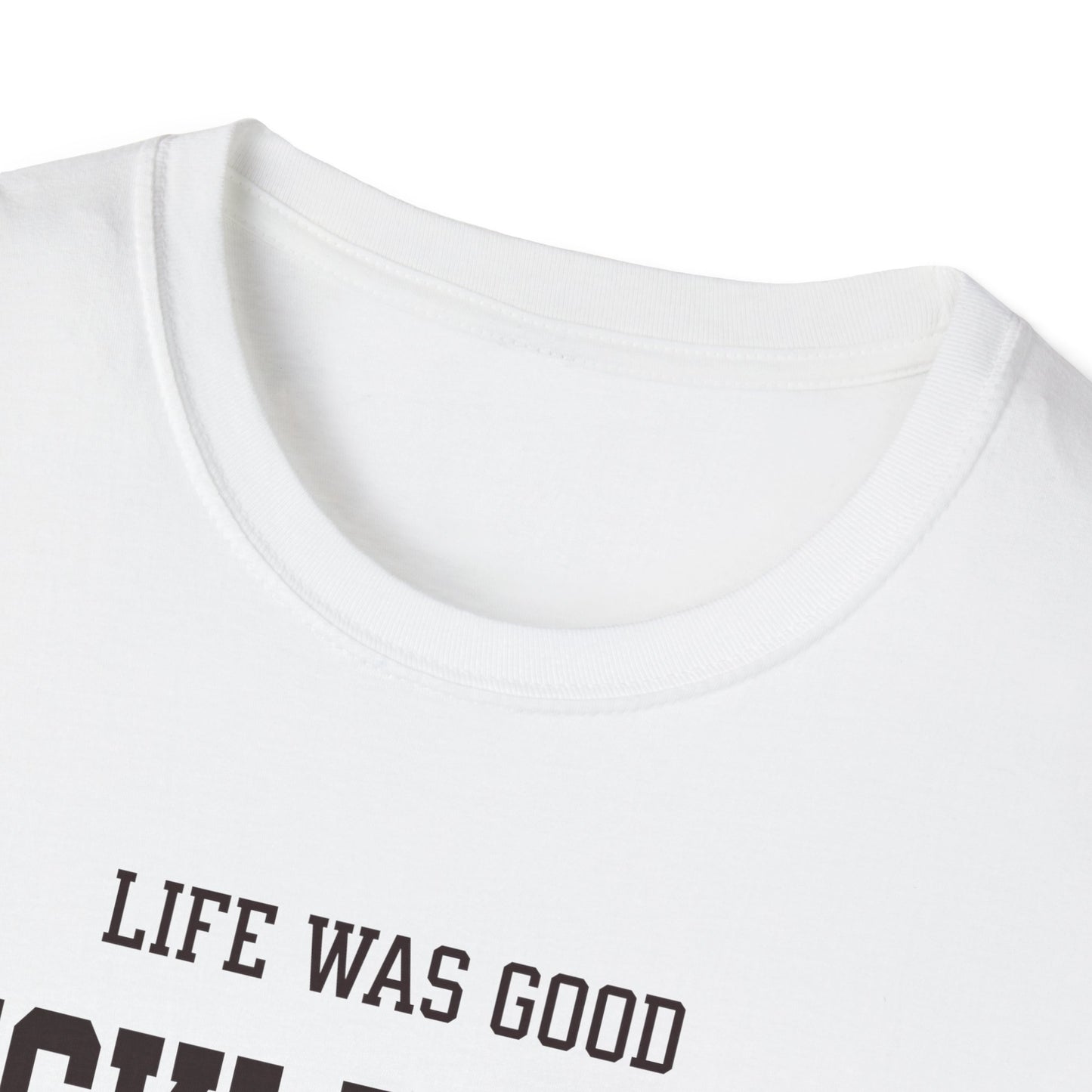 Life was Good. Pickleball Tee.