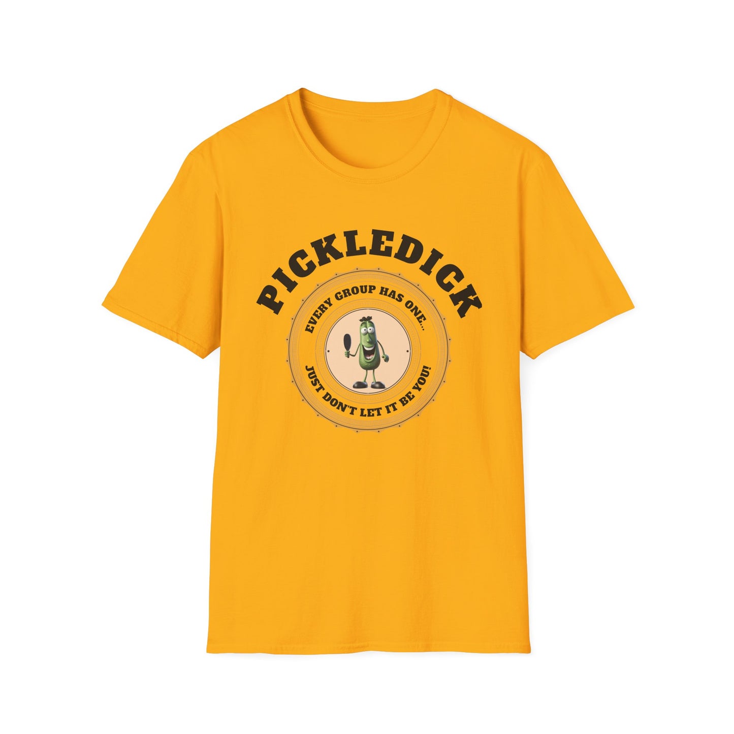 PickleDick. Pickleball Tee.