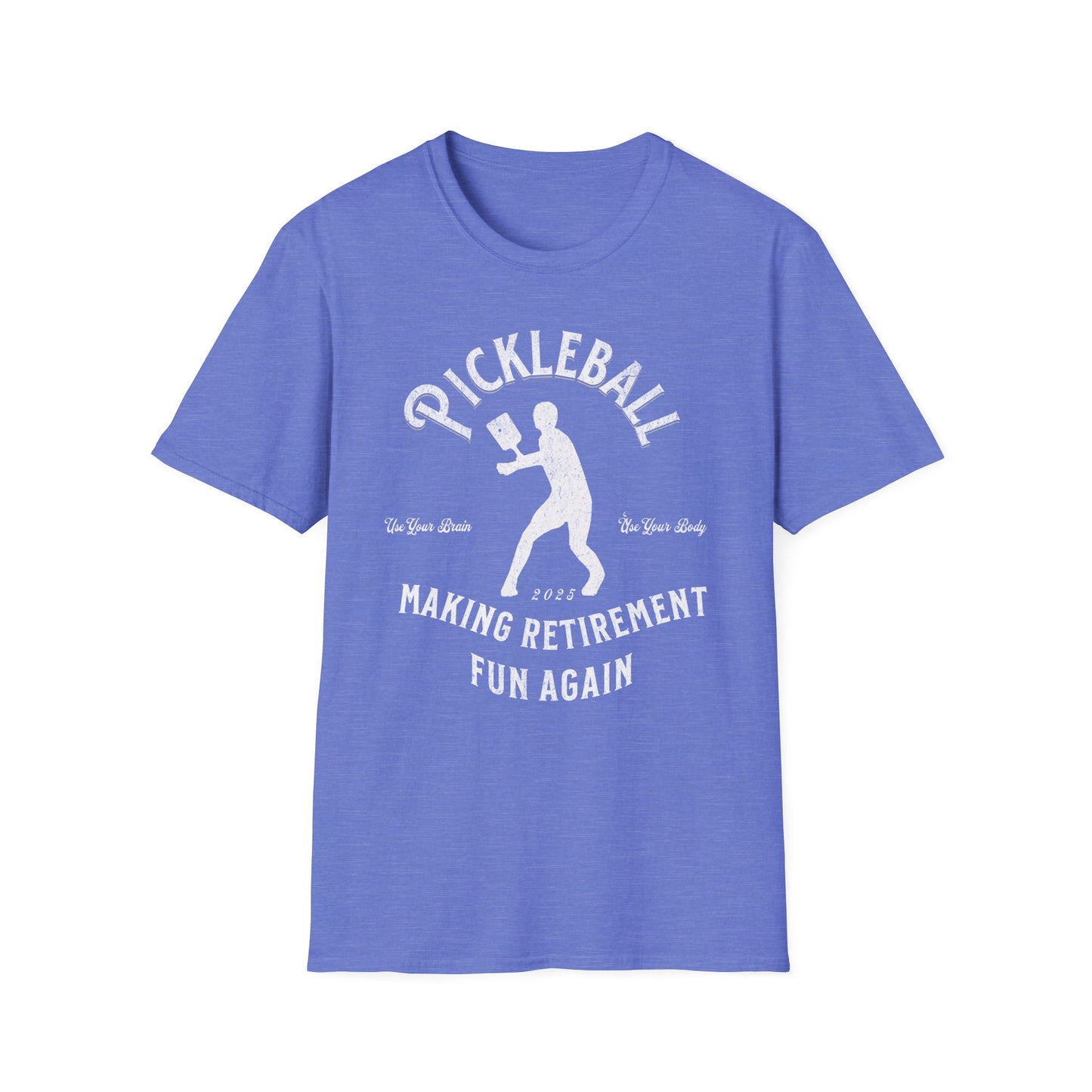 Making Retirement Fun Again.  Pickleball Tee.