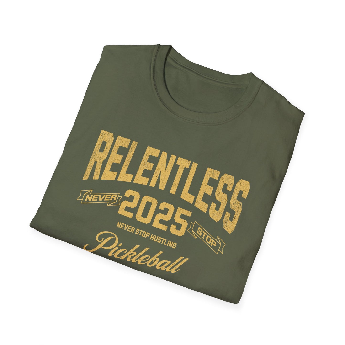 Relentless. Pickleball Tee.