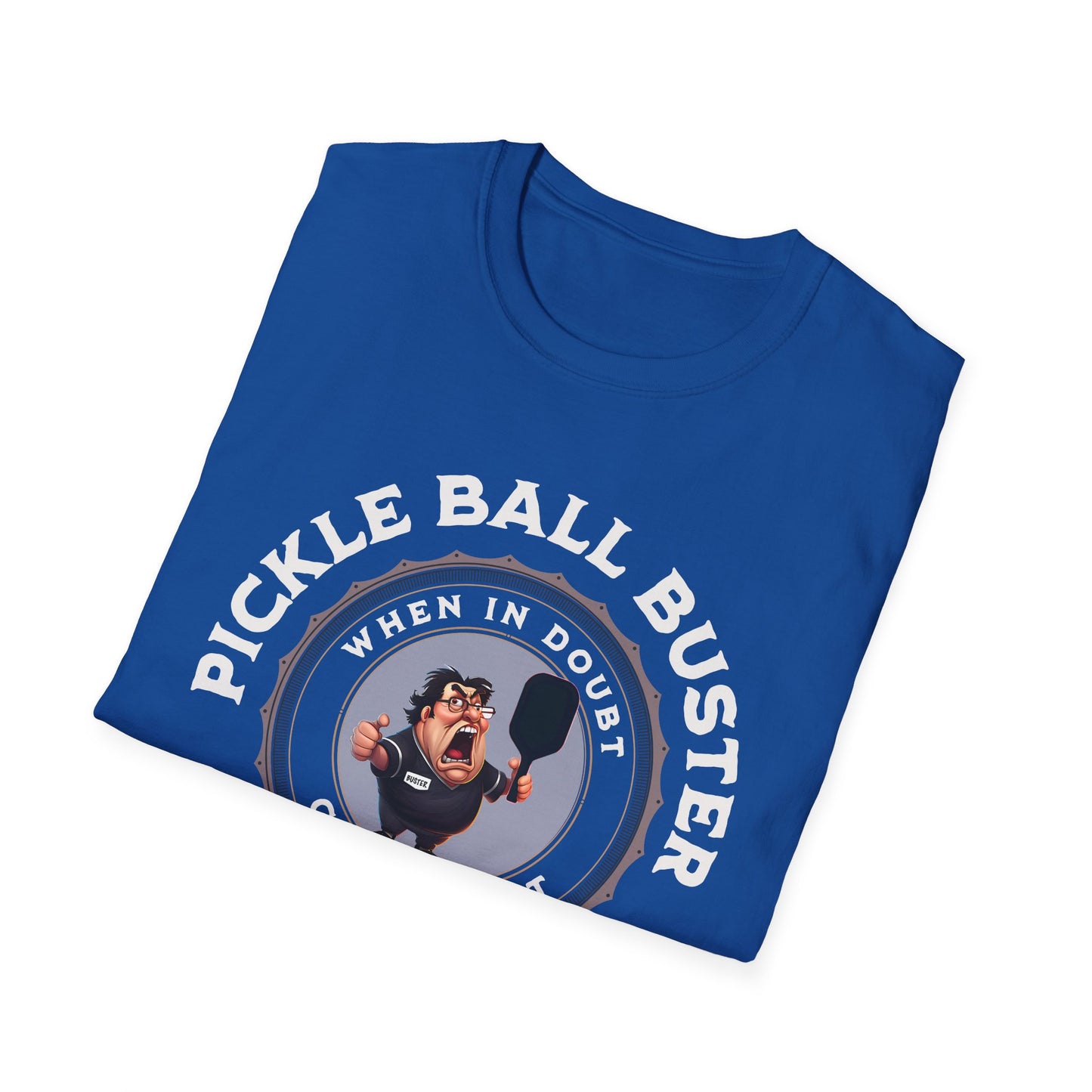 Pickle Ball Buster. Pickleball Tee.