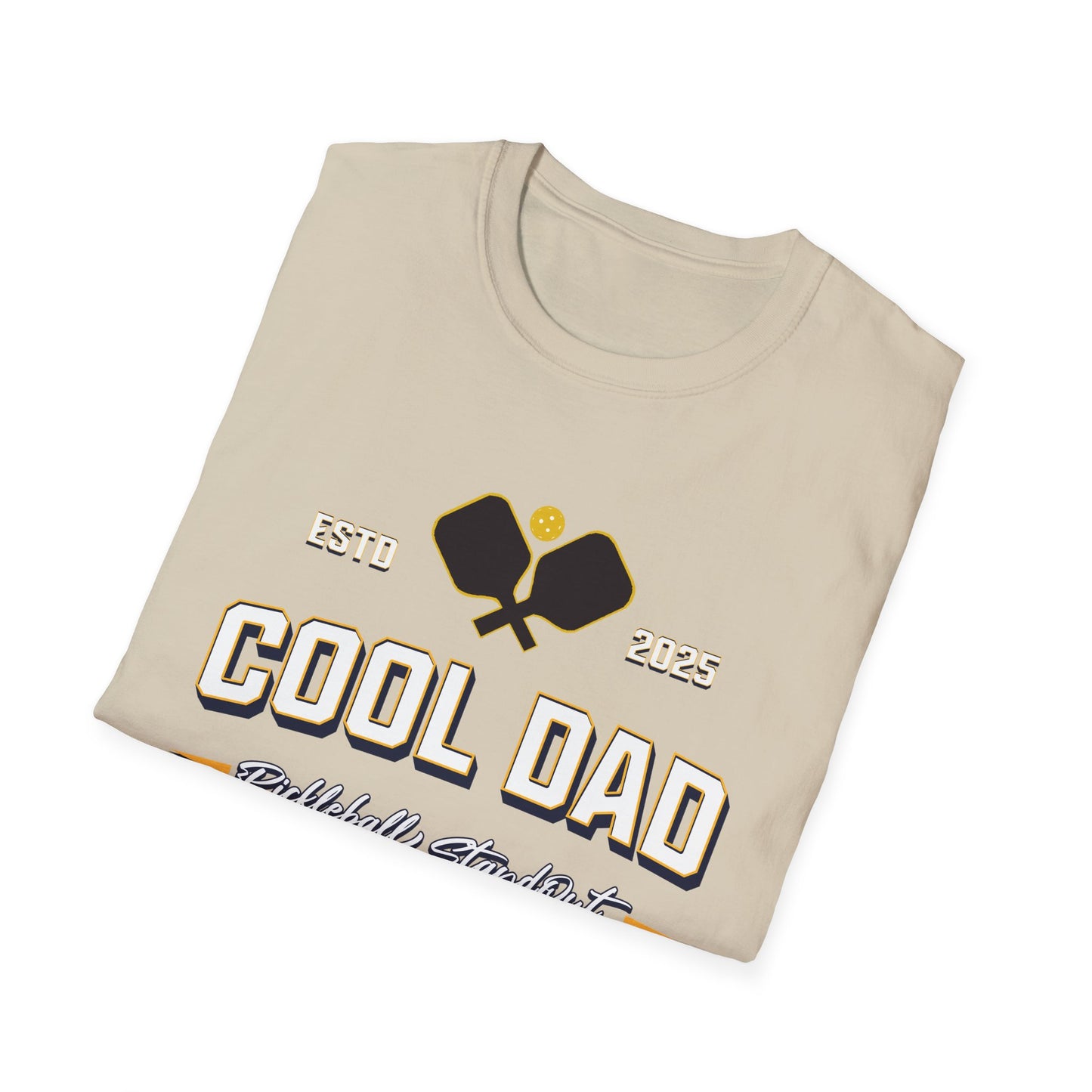 Cool Dad. Pickleball Tee.
