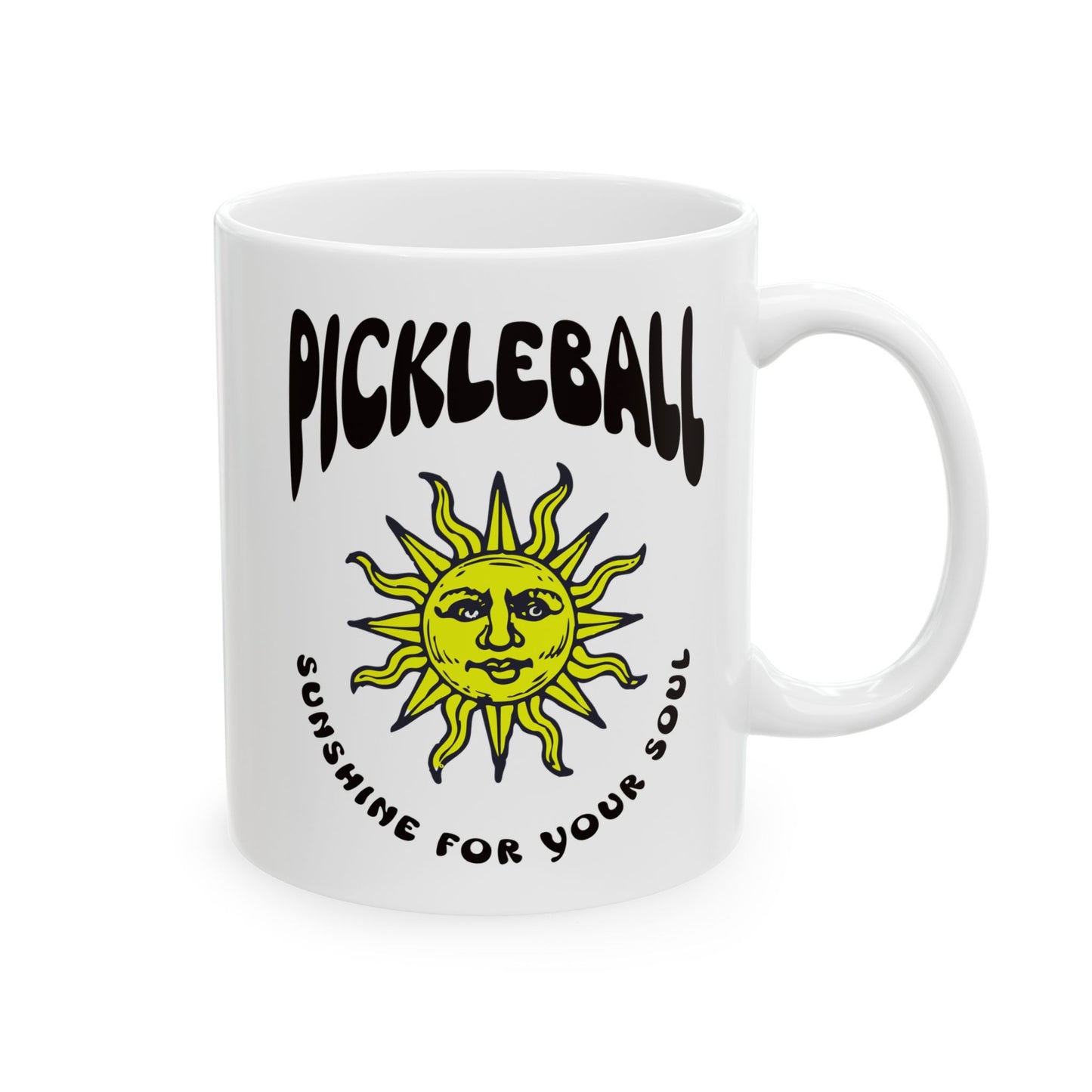 Funny Pickleball Coffee Mug β Sunshine for your soul β Pickleball Player Gift