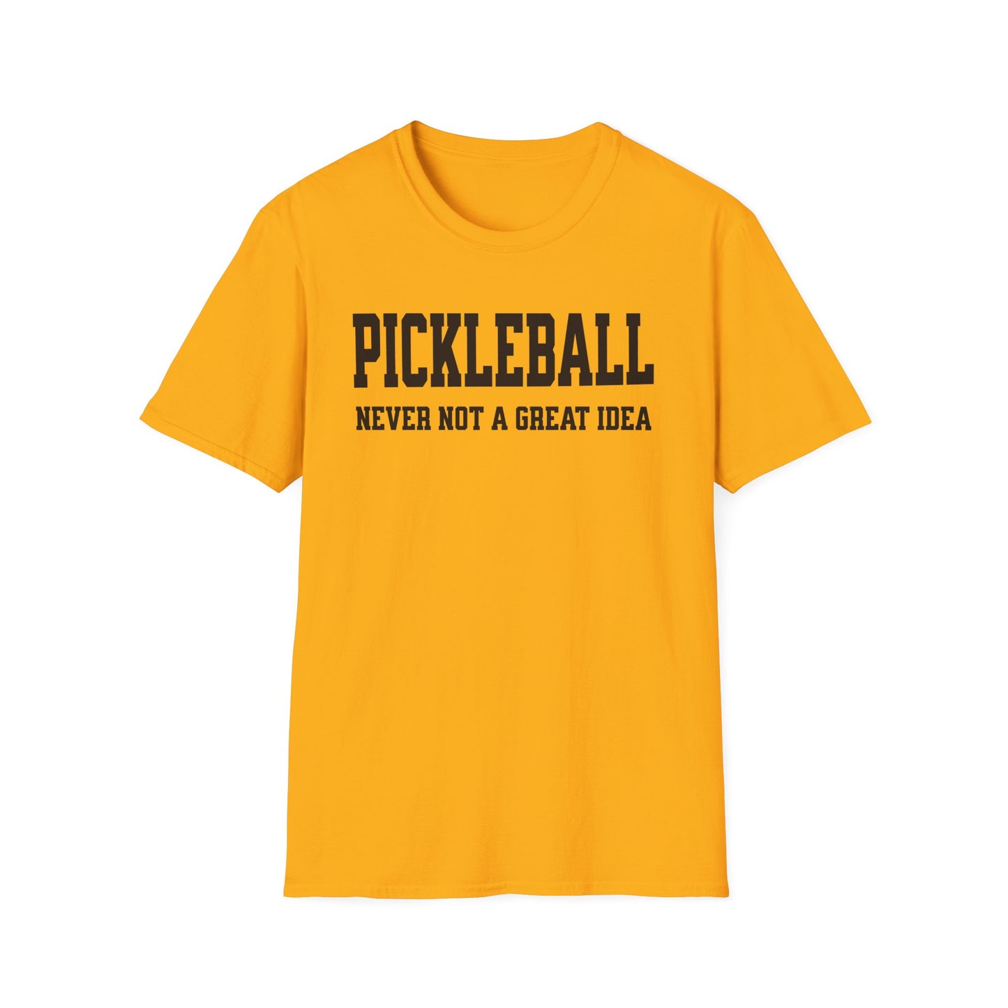 Never Not. Pickleball Tee.