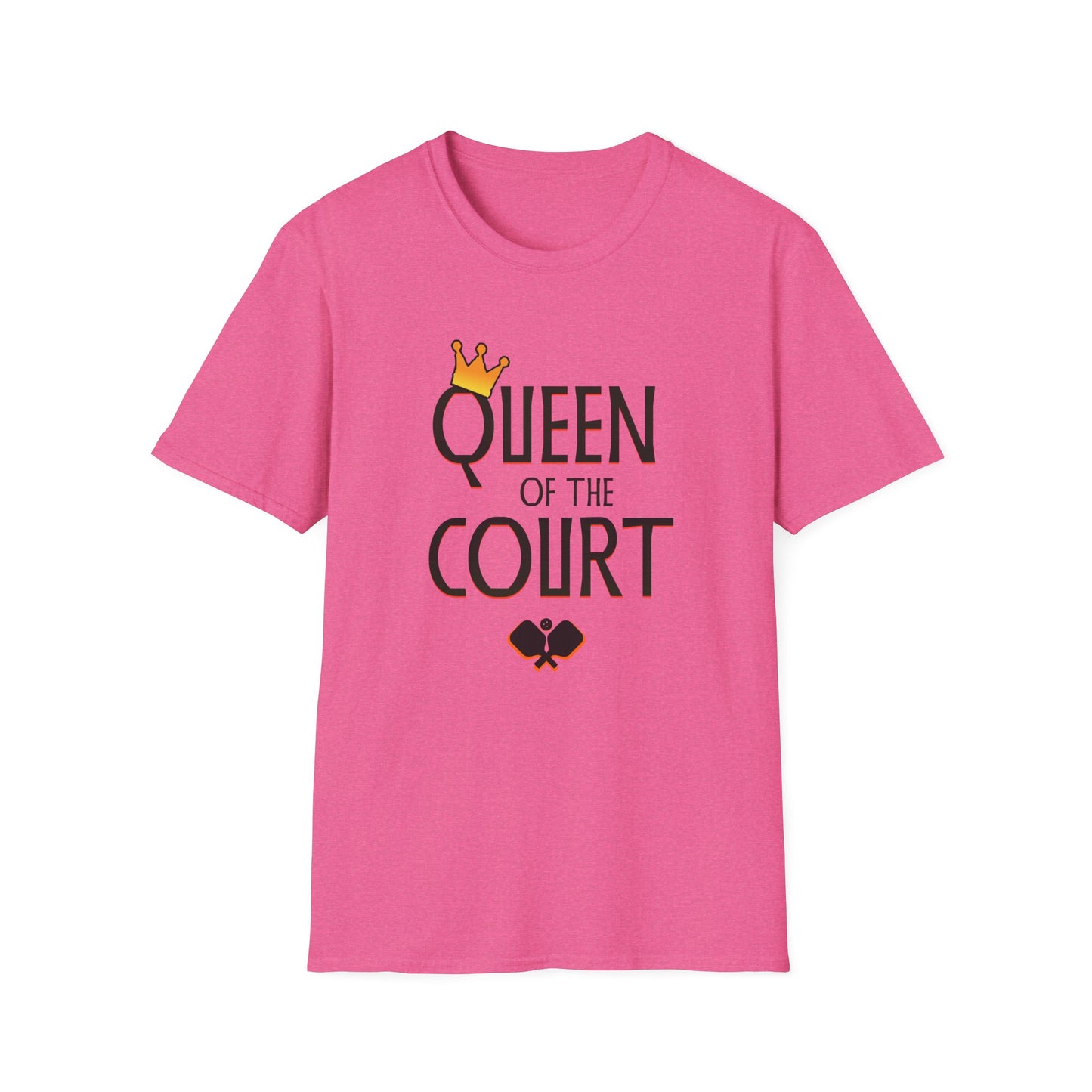 Queen of The Court. Pickleball Tee.