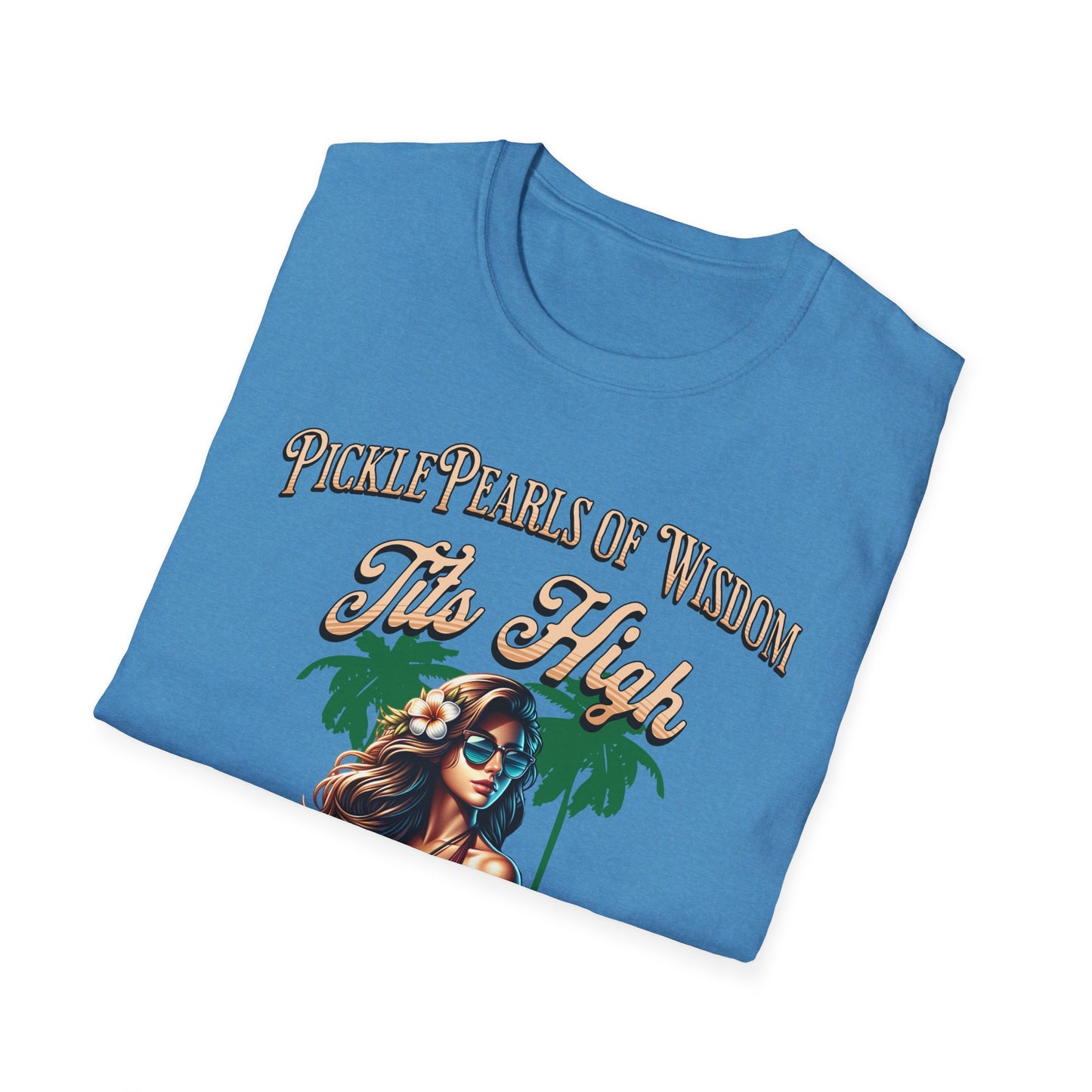 PicklePearls Of Wisdom. Pickleball Tee.