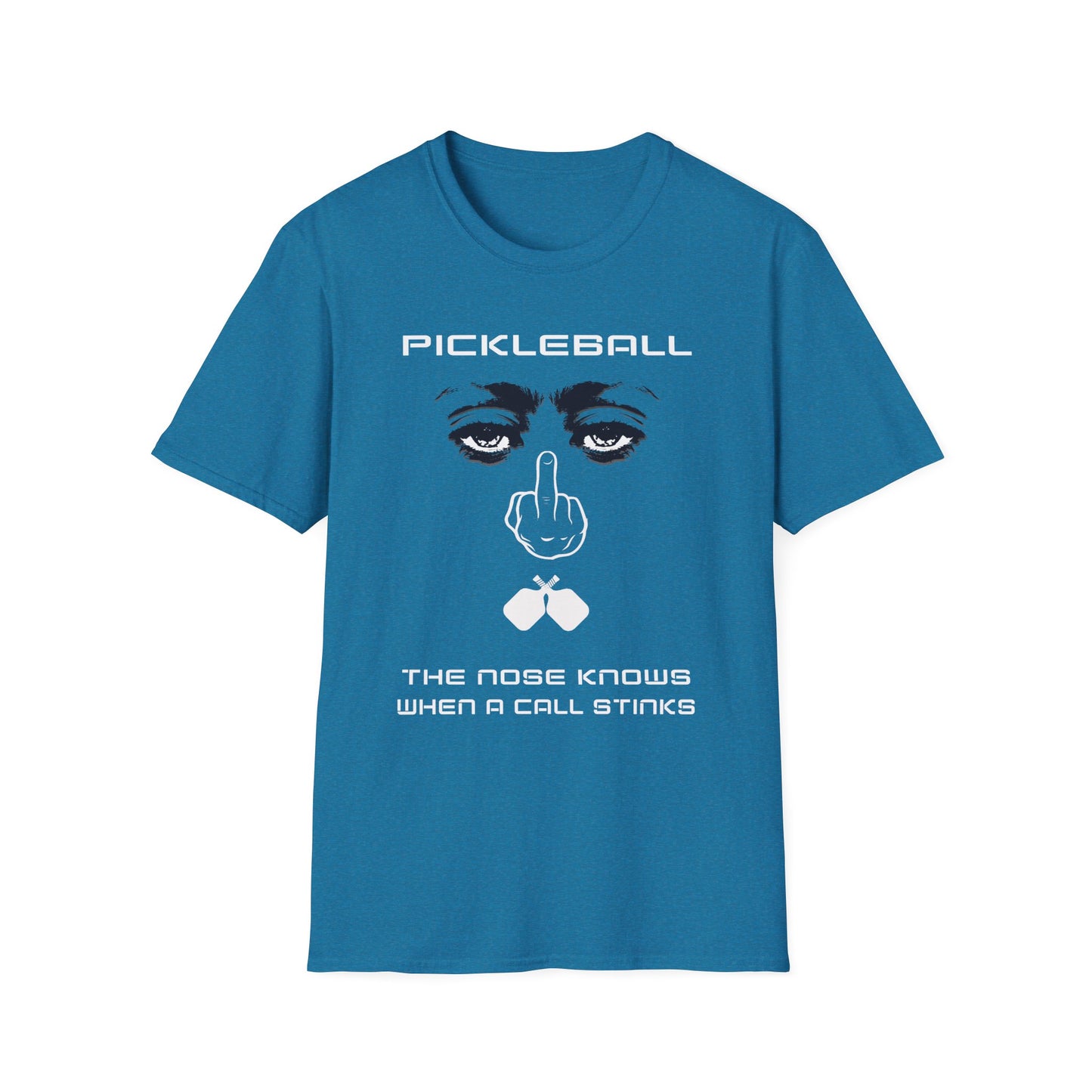 The Nose Knows When.  Pickleball Tee.