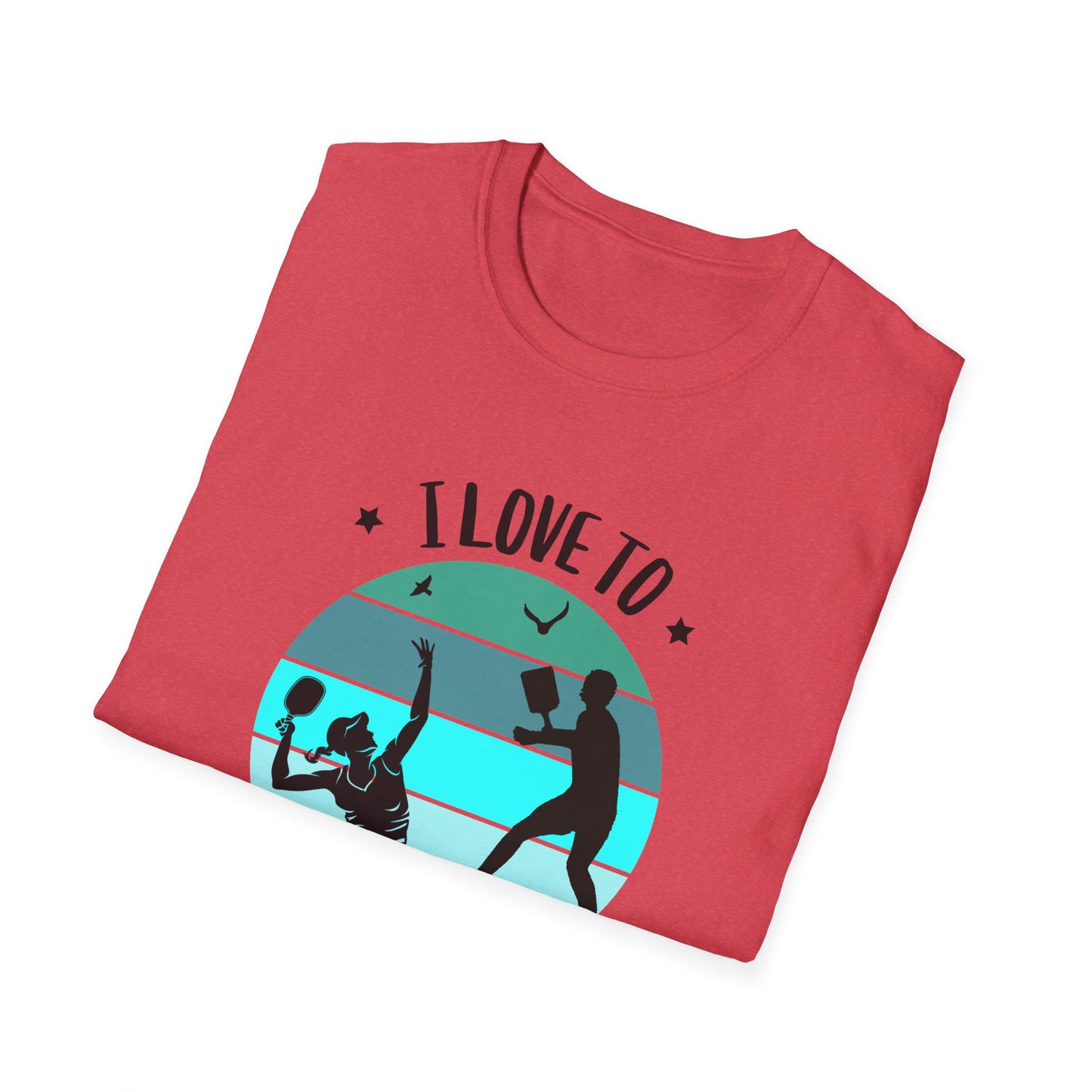 I Love to Dink and Drive! Pickleball Tee.