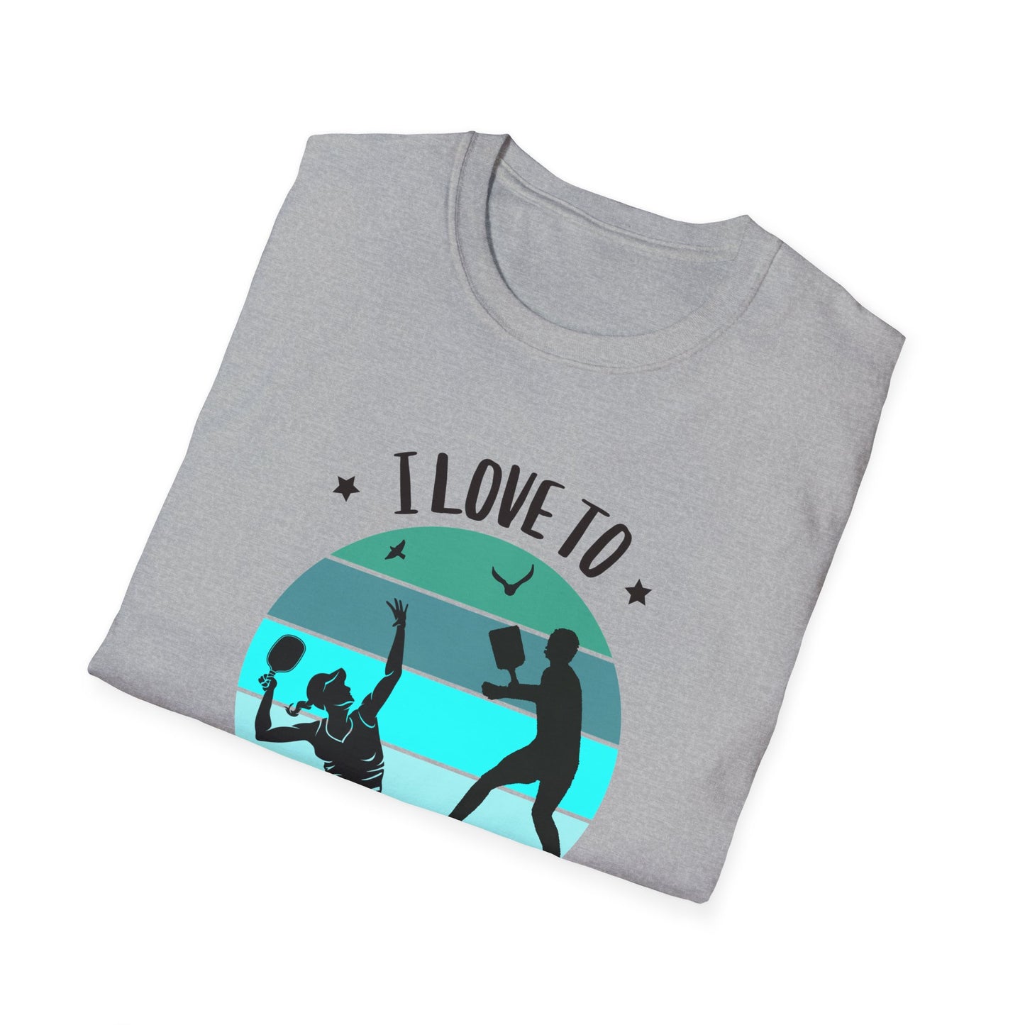 I Love to Dink and Drive! Pickleball Tee.