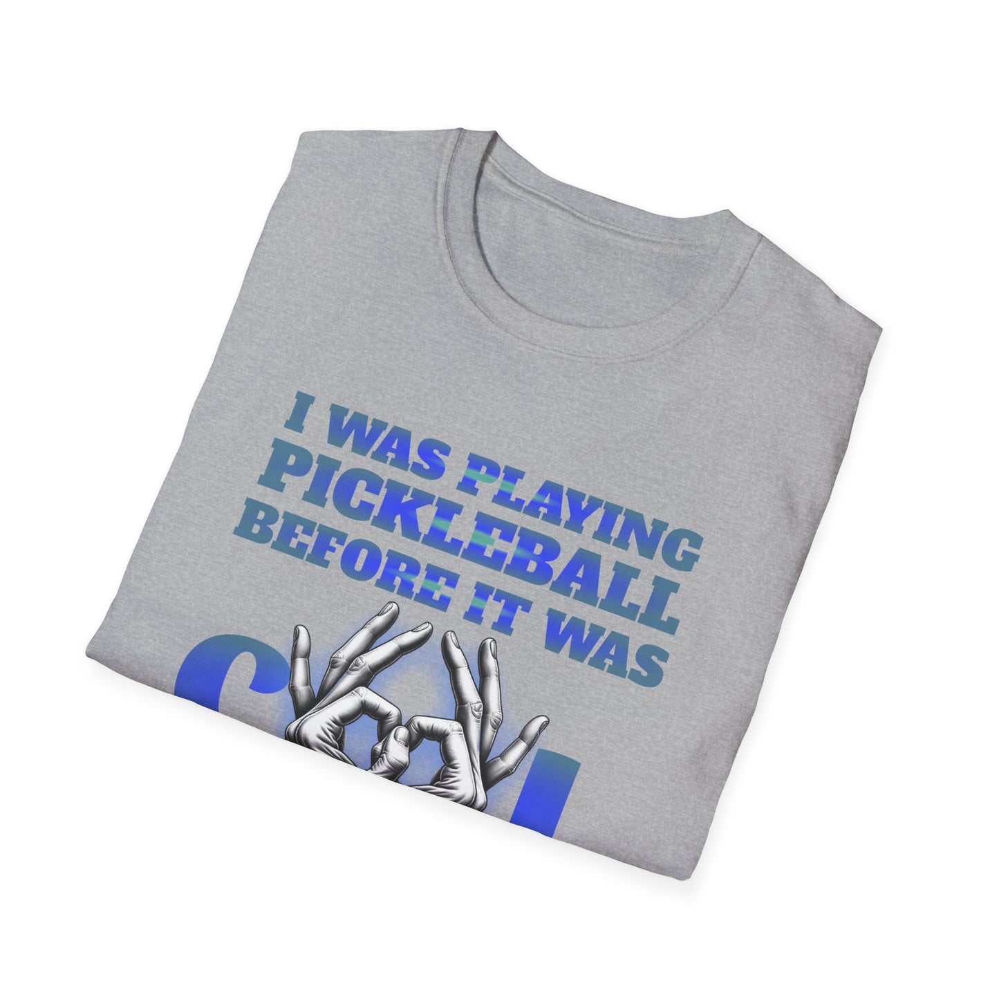 I was playing. Pickleball Tee.