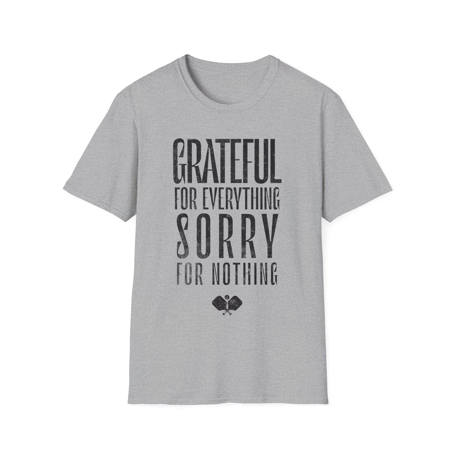 Grateful for Everything Pickleball Tee.
