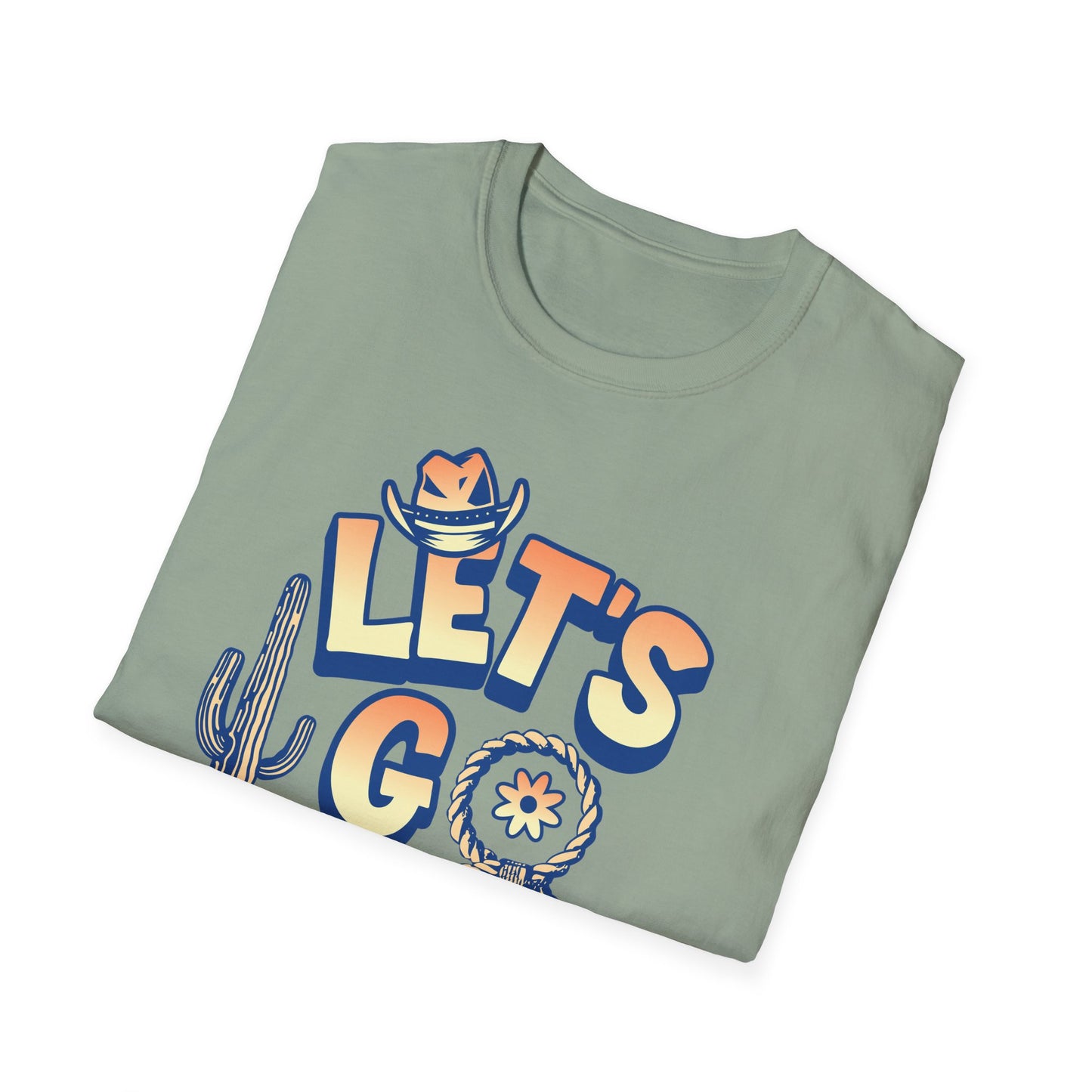 Let's Go Pickle. Pickleball Tee.
