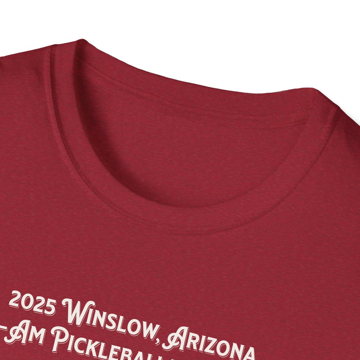 Winslow Arizona Pro-Am.   Pickleball Tee.