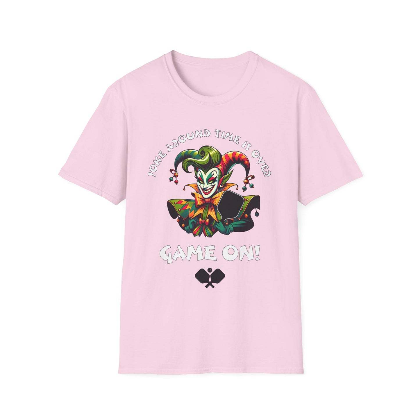 Joke Around Time Over. Pickleball Tee.