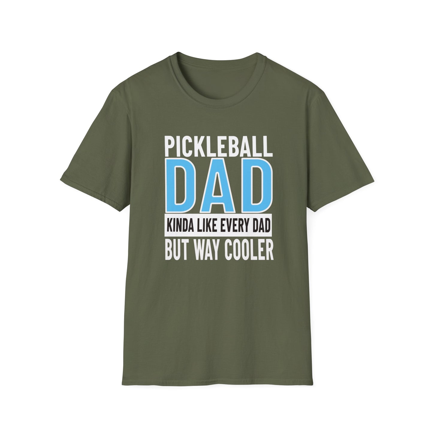 Pickleball Dad But Way Cooler. Pickleball Tee.
