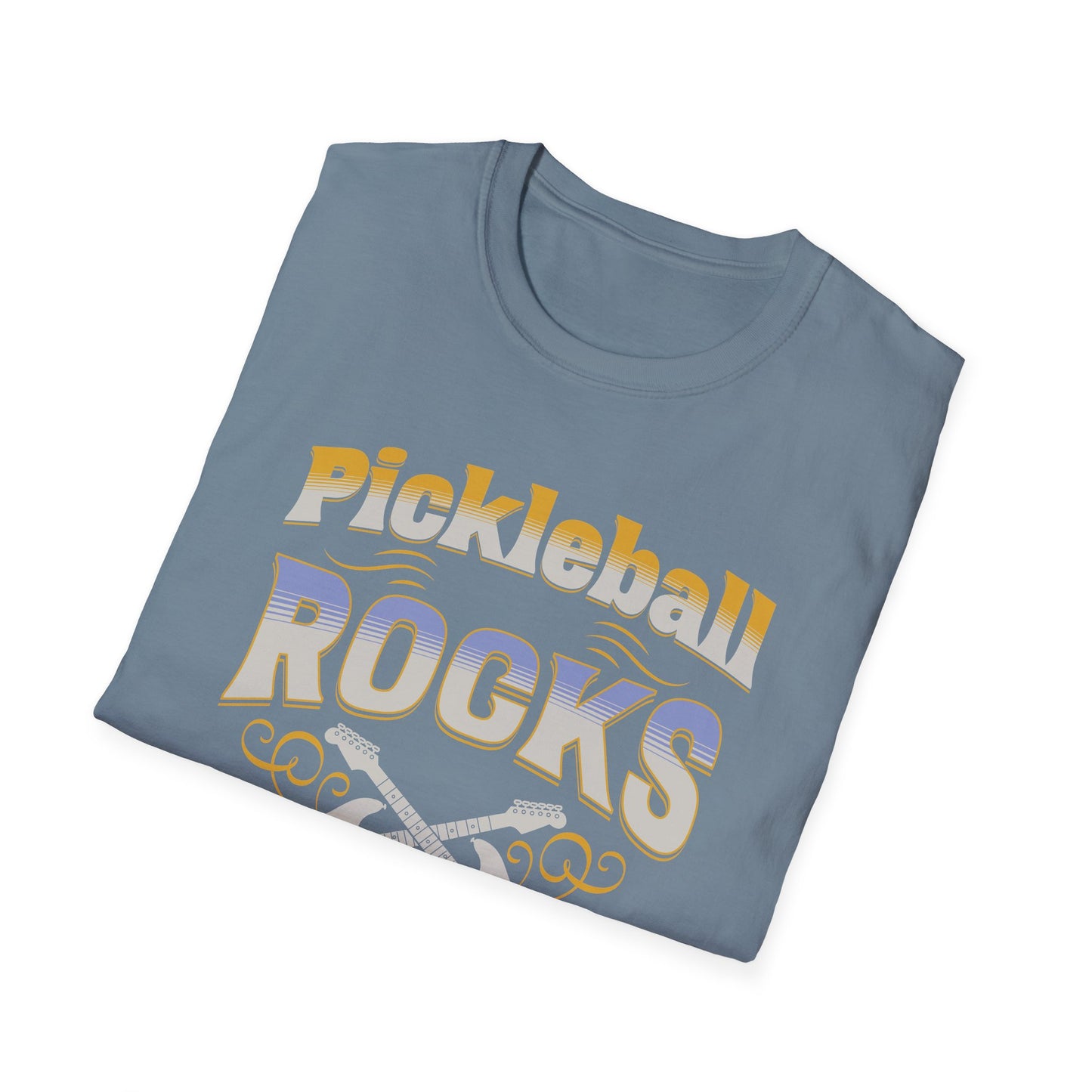 Pickleball Rocks.  Pickleball Tee.