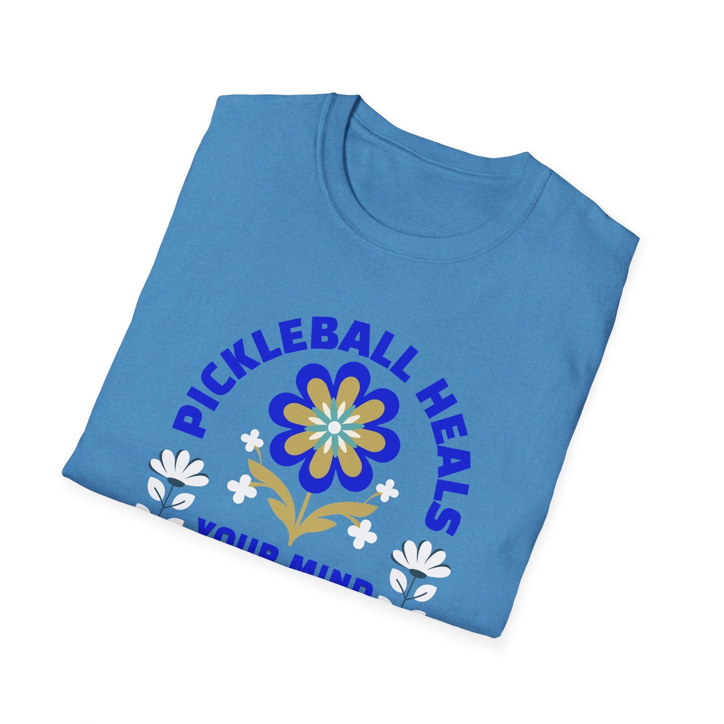Pickleball Heals. Pickleball Tee.