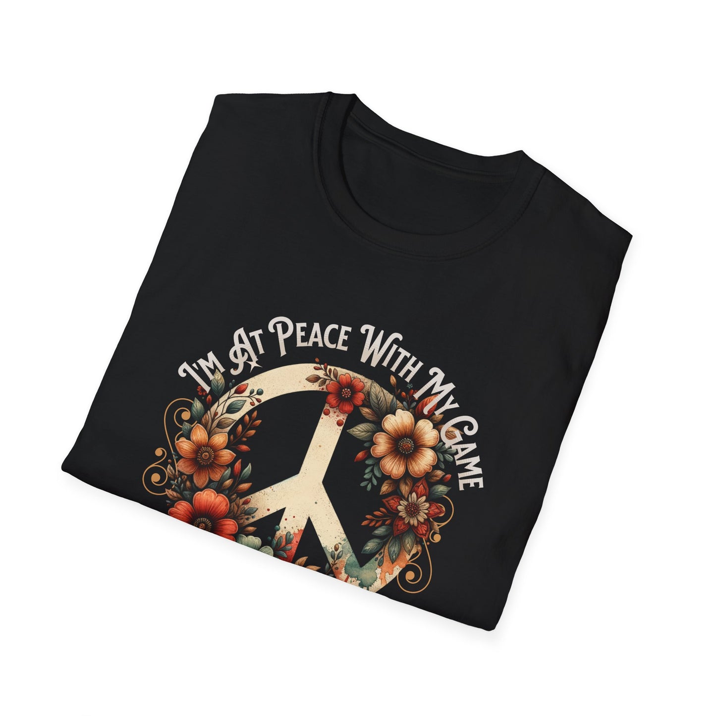 I'm At Peace With My Game. Pickleball Tee.