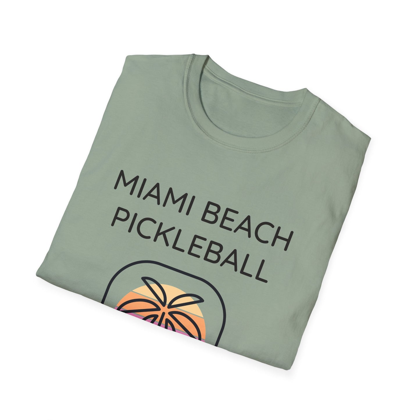 Miami Beach Pickleball Tee.