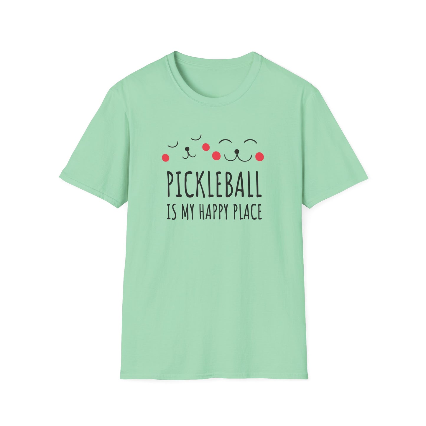 Pickleball is My Happy Place. Pickleball Tee.