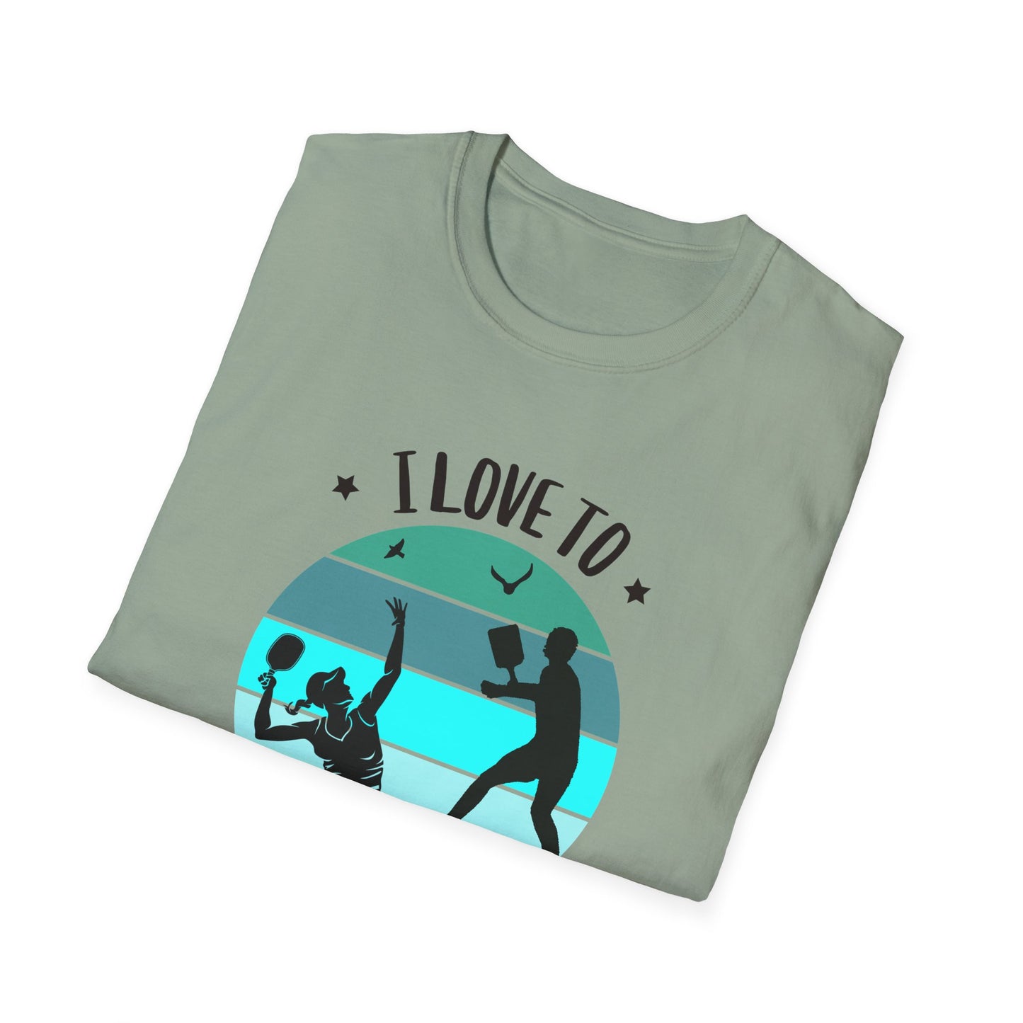 I Love to Dink and Drive! Pickleball Tee.