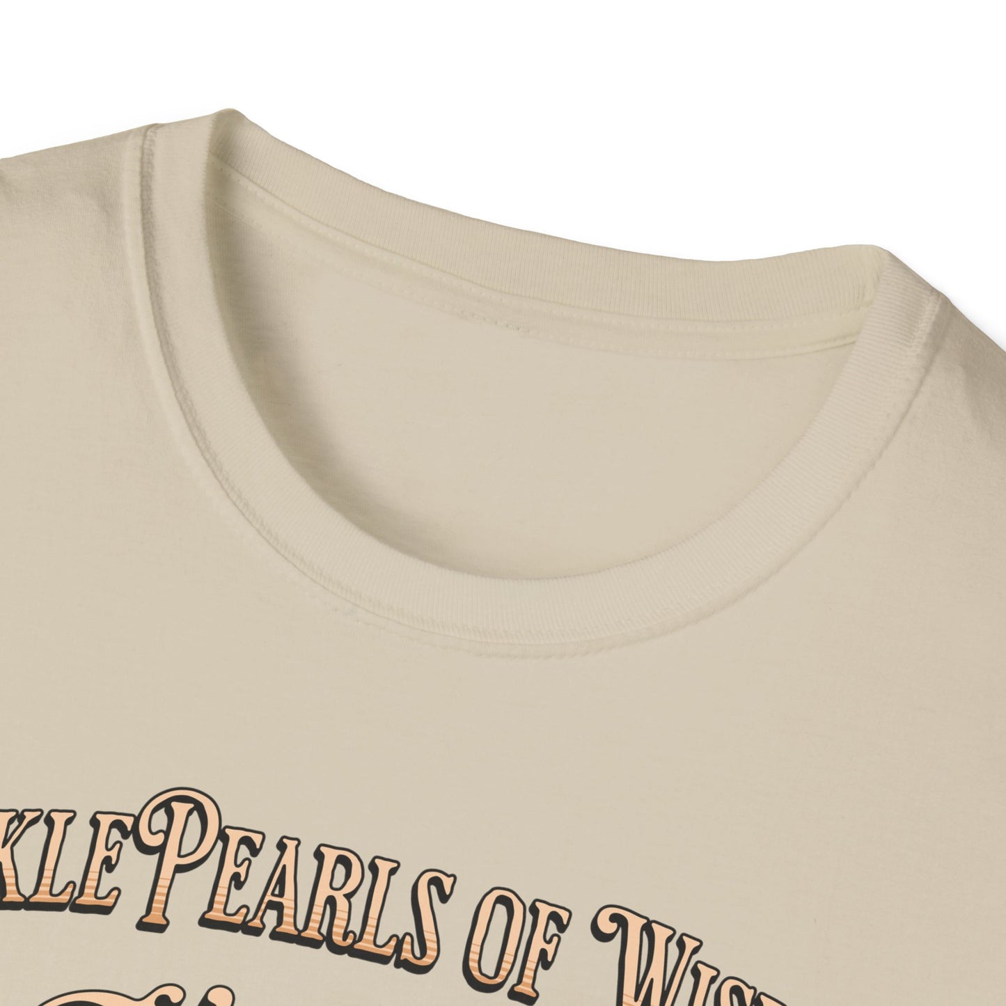 PicklePearls Of Wisdom. Pickleball Tee.