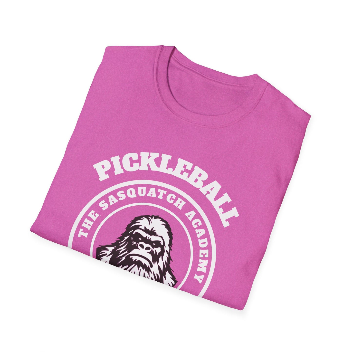 The Sasquatch Academy of Kitchen Domination. Pickleball Tee.