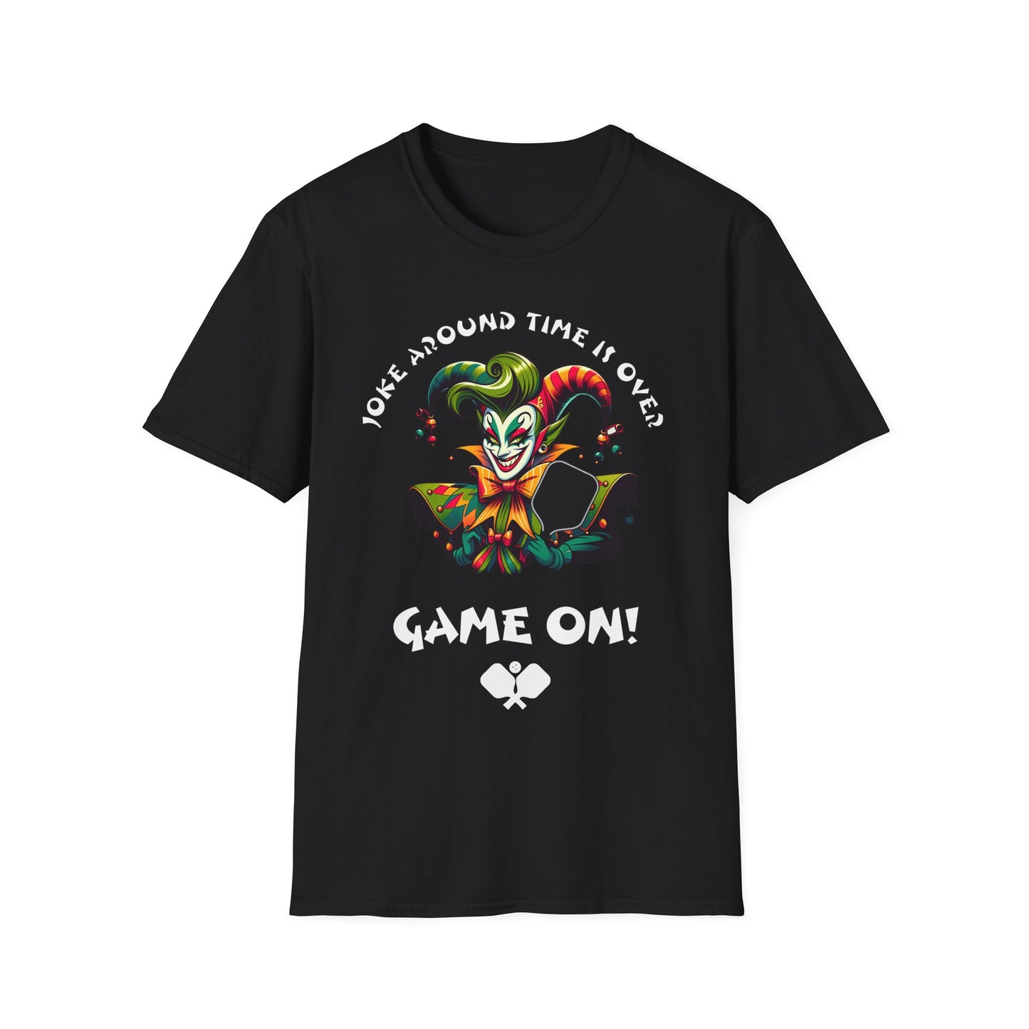 Joke Around Time Over. Pickleball Tee.