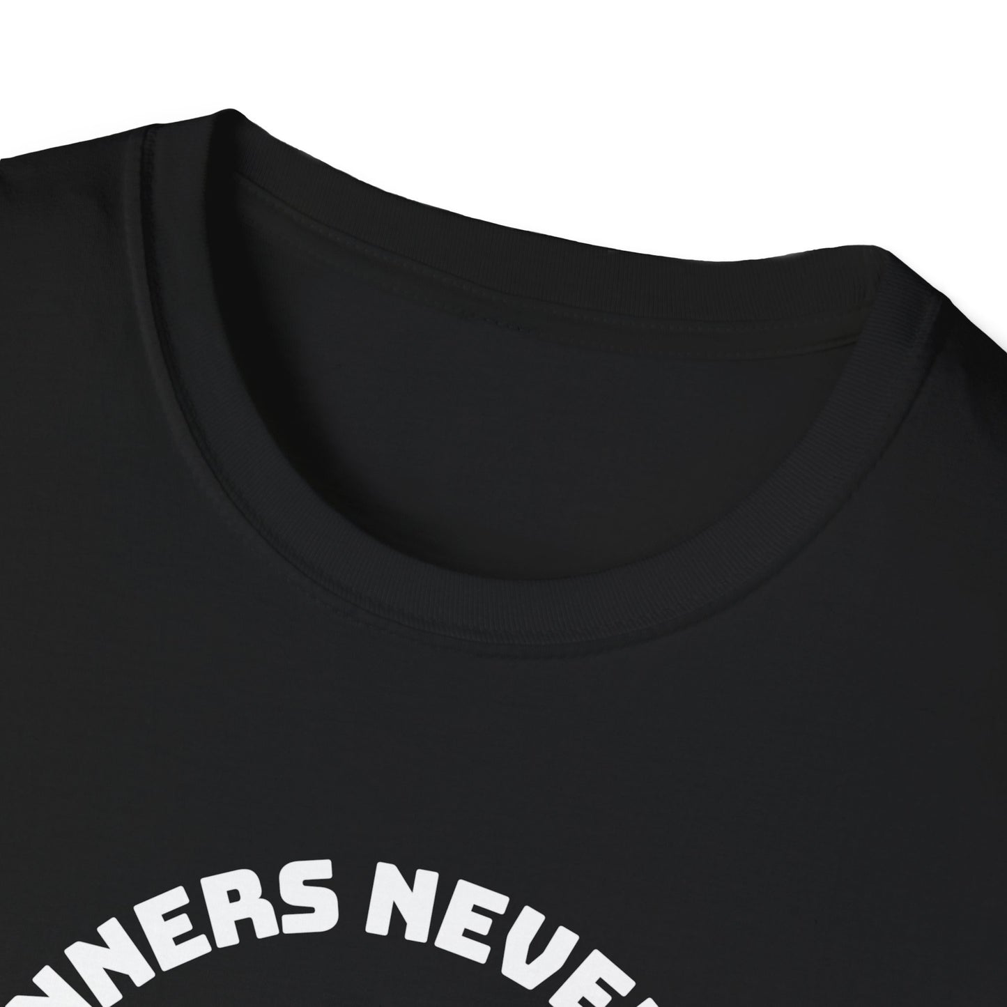 Winners Never Quit.  Pickleball Tee.