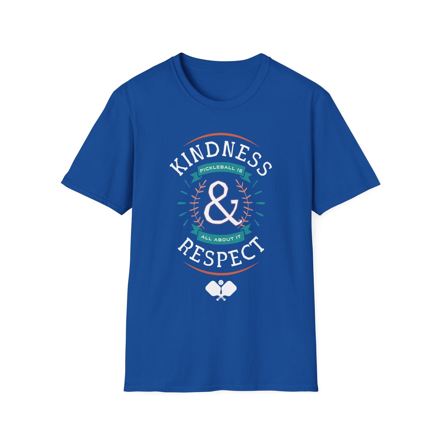 Kindness & Respect. Pickleball Tee.
