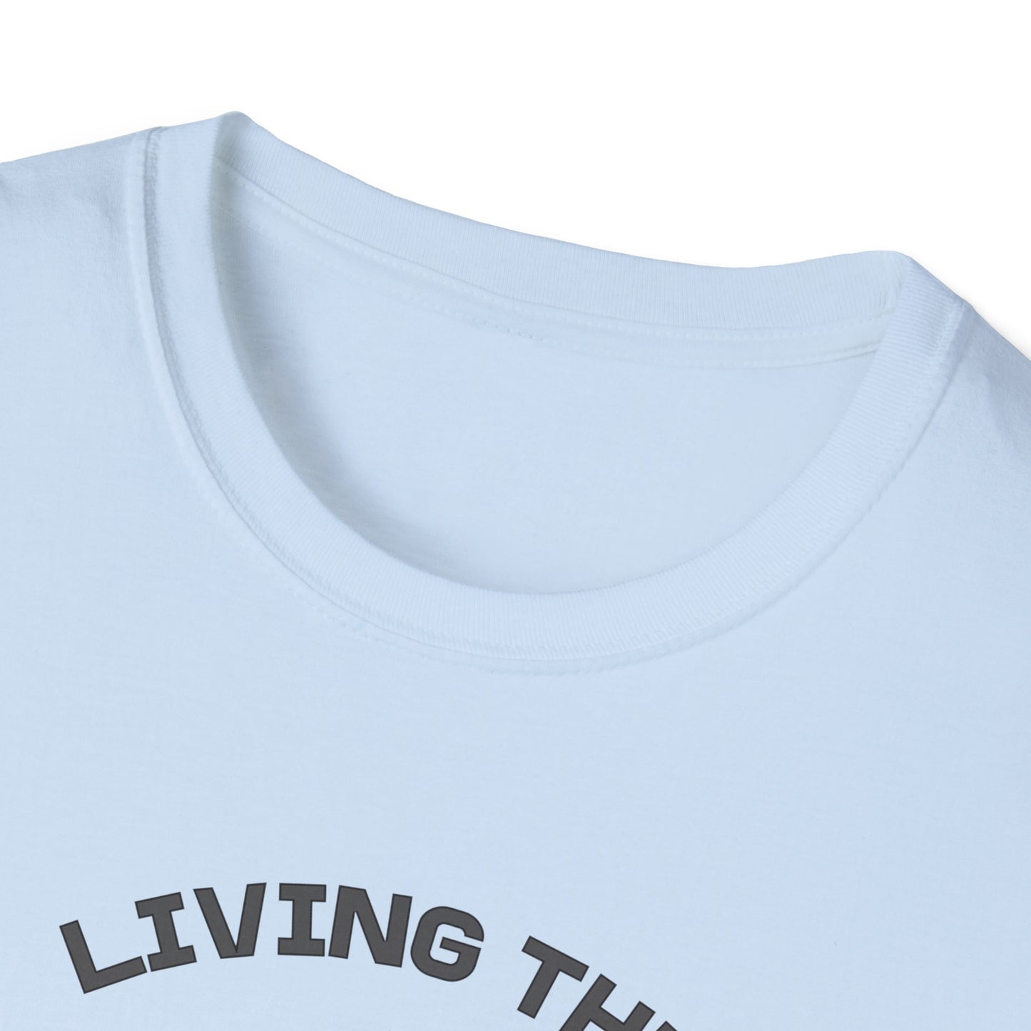 Living the Dream. Pickleball Tee.