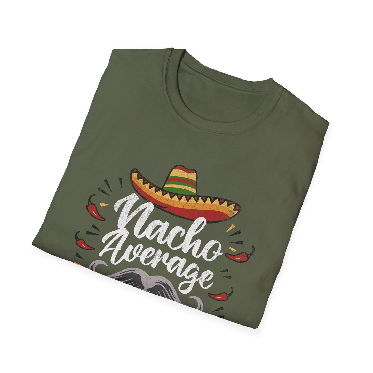 Nacho Average Dad. Pickleball Tee.