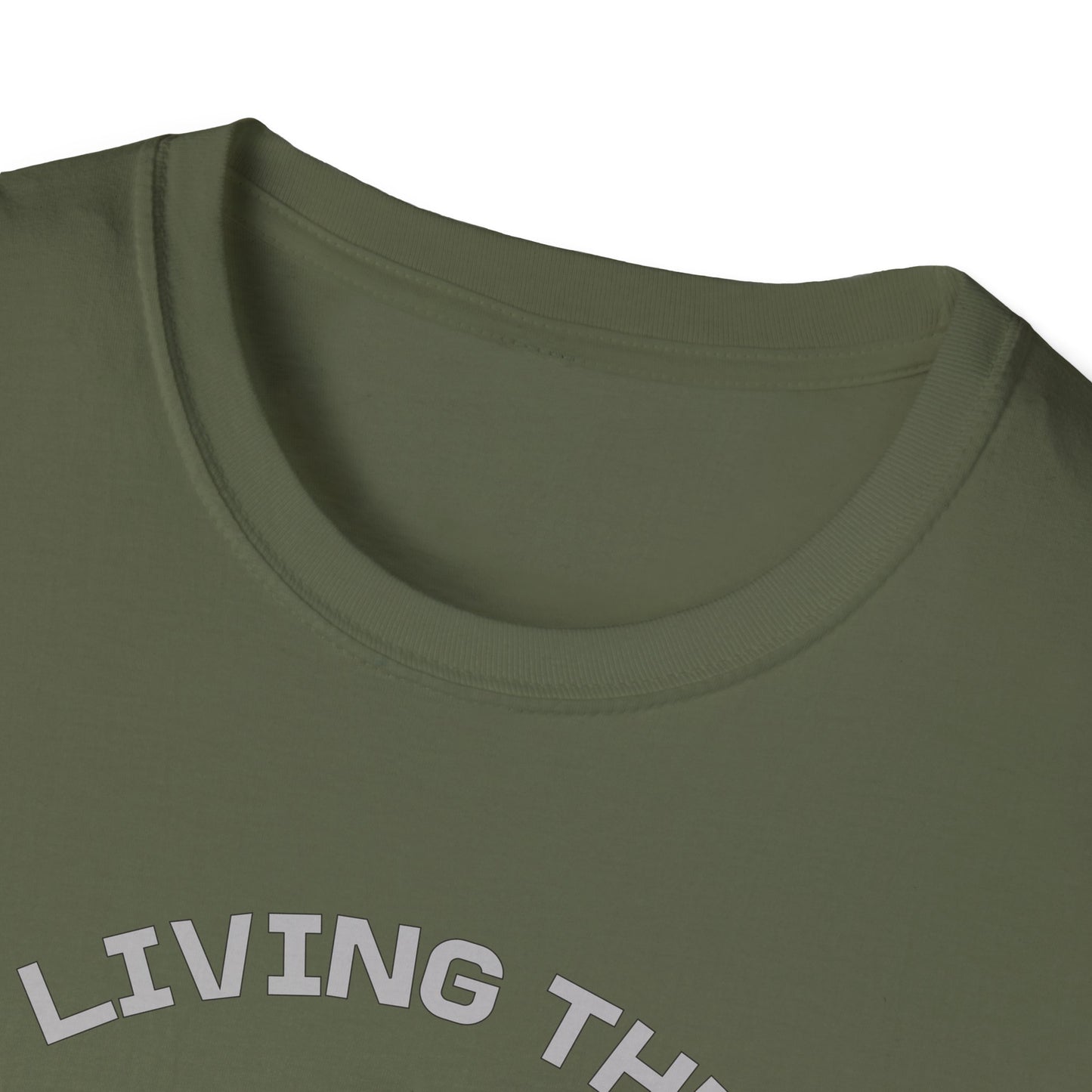 Living the Dream. Pickleball Tee.
