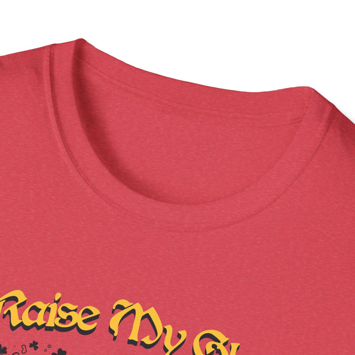 I Raise My Glass. Pickleball Tee.