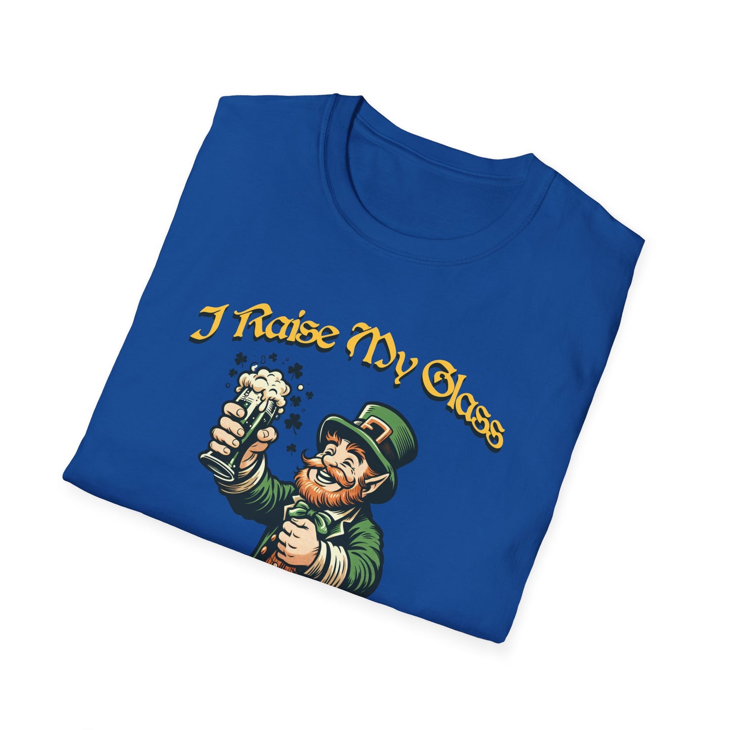 I Raise My Glass. Pickleball Tee.