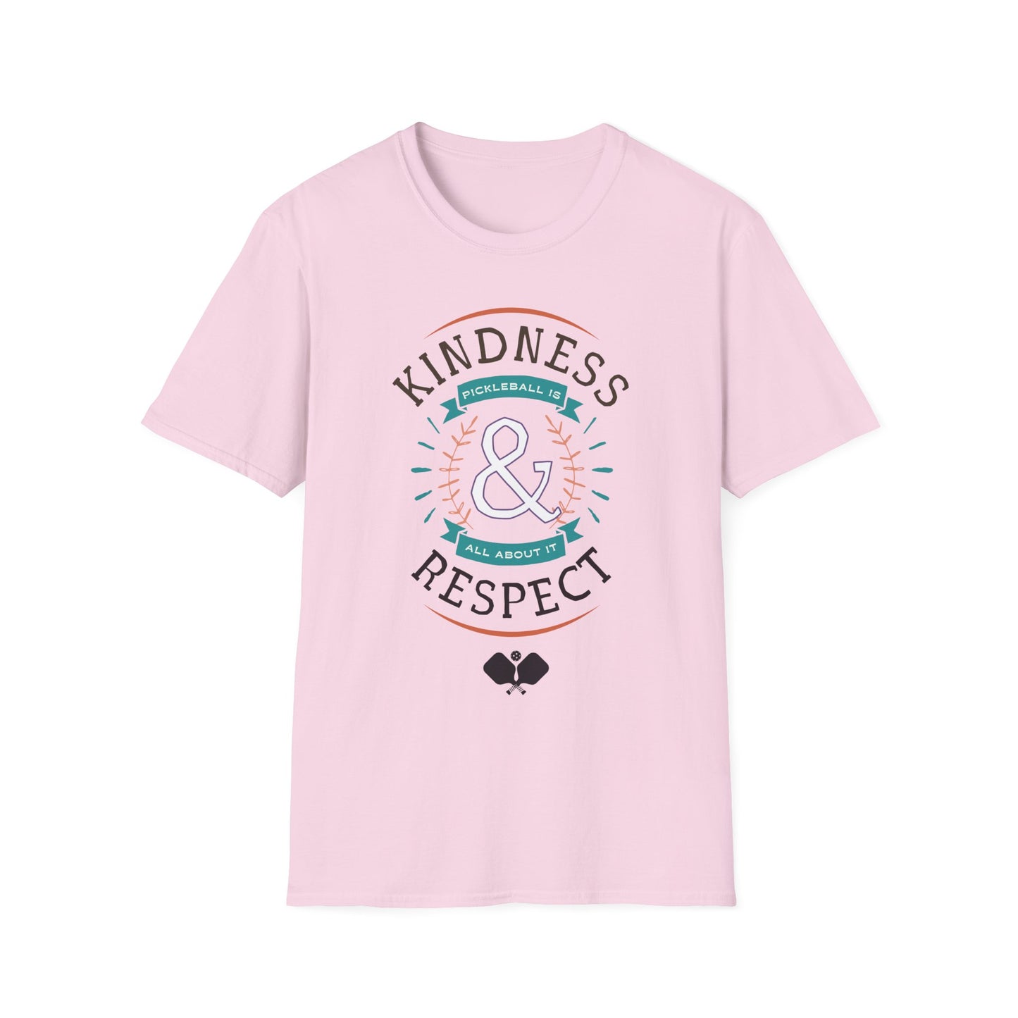 Kindness & Respect. Pickleball Tee.