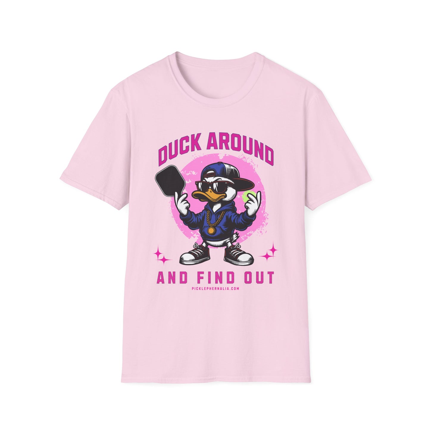 Duck Around And Find Out. Pickleball Tee.