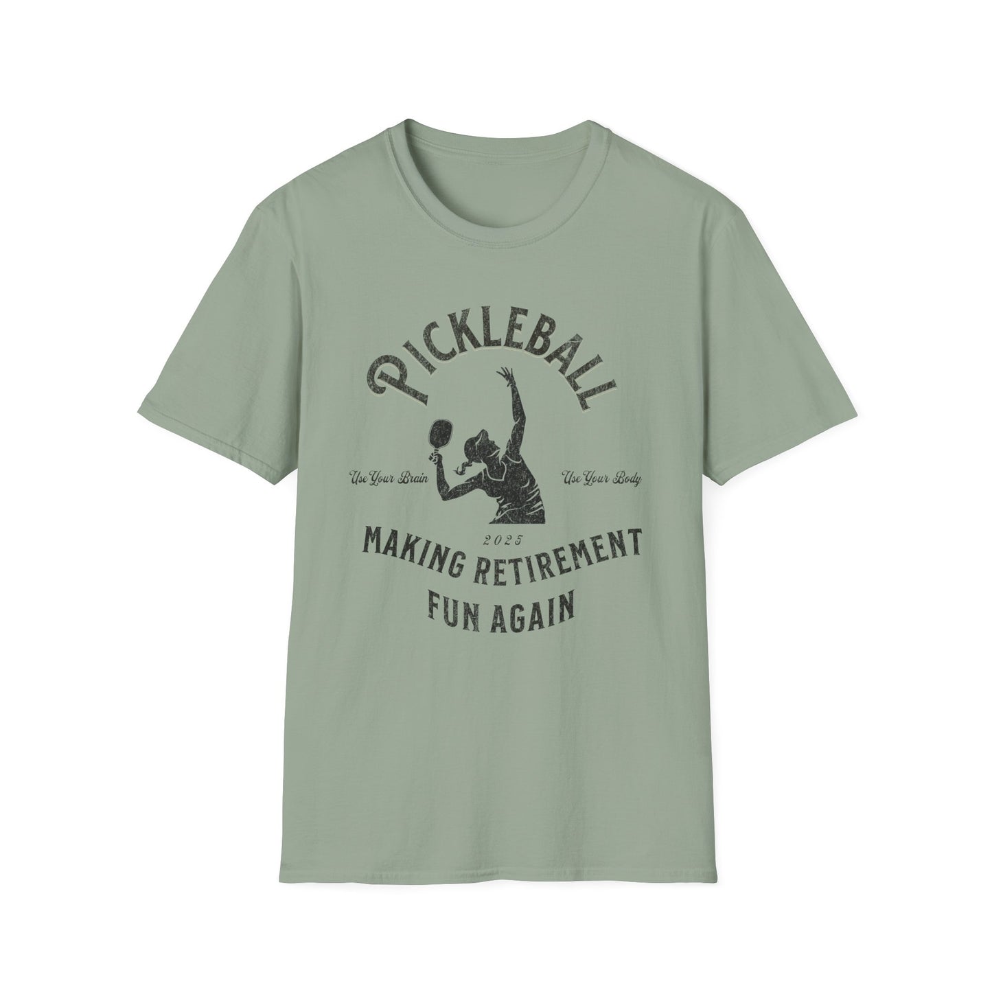 Making Retirement Fun Again.  Pickleball Tee.