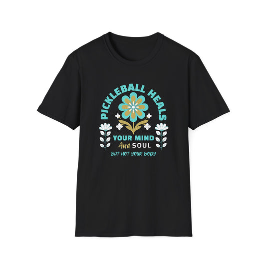 Pickleball Heals. Pickleball Tee.