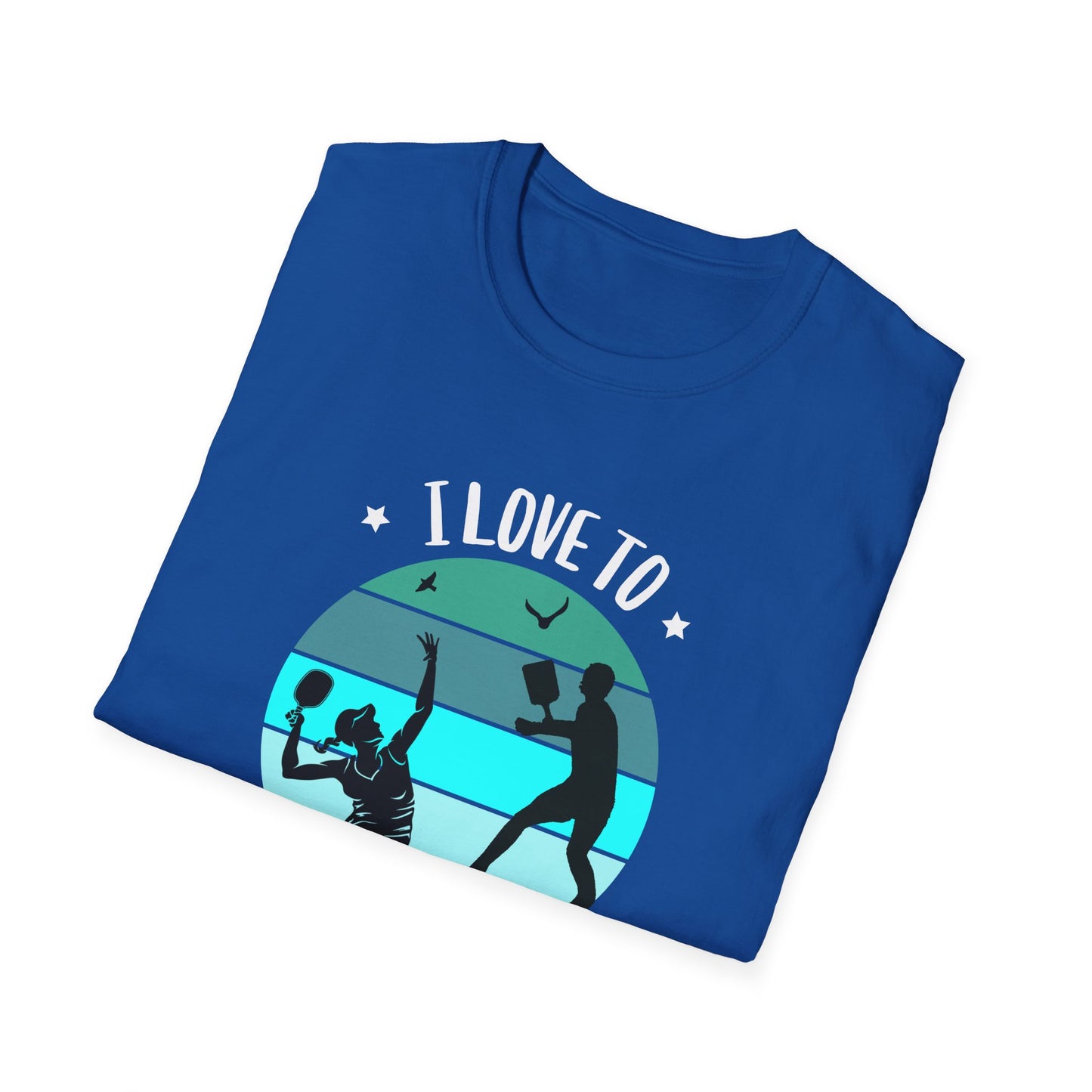 I Love to Dink and Drive! Pickleball Tee.